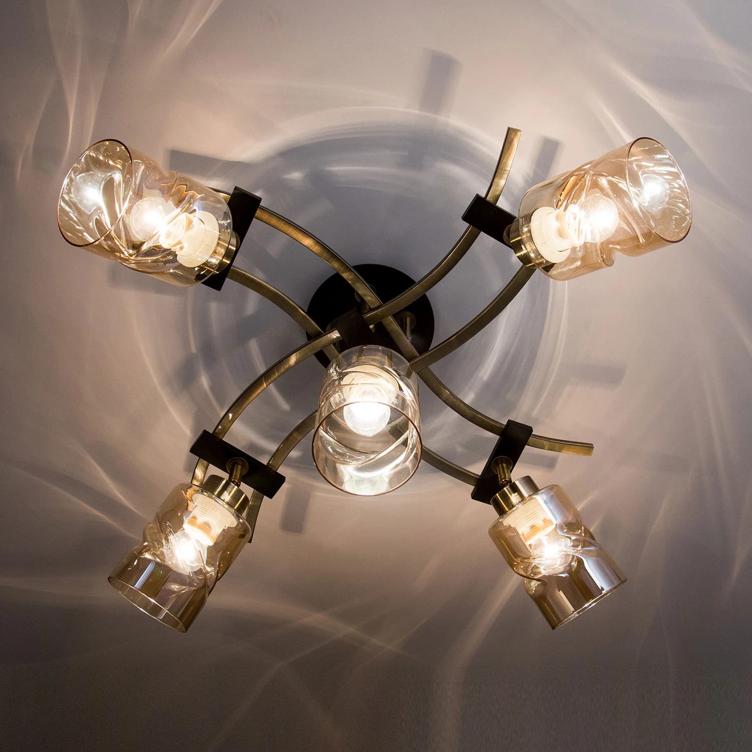 Citilux CL142154 Мерида Брон.Ст.+Венге Светильник потолочный — миниатюра 9