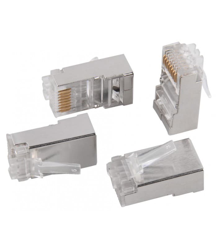 IEK ITK Разъём RJ-45 FTP для кабеля кат.5Е CS3-1C5EF — миниатюра 2