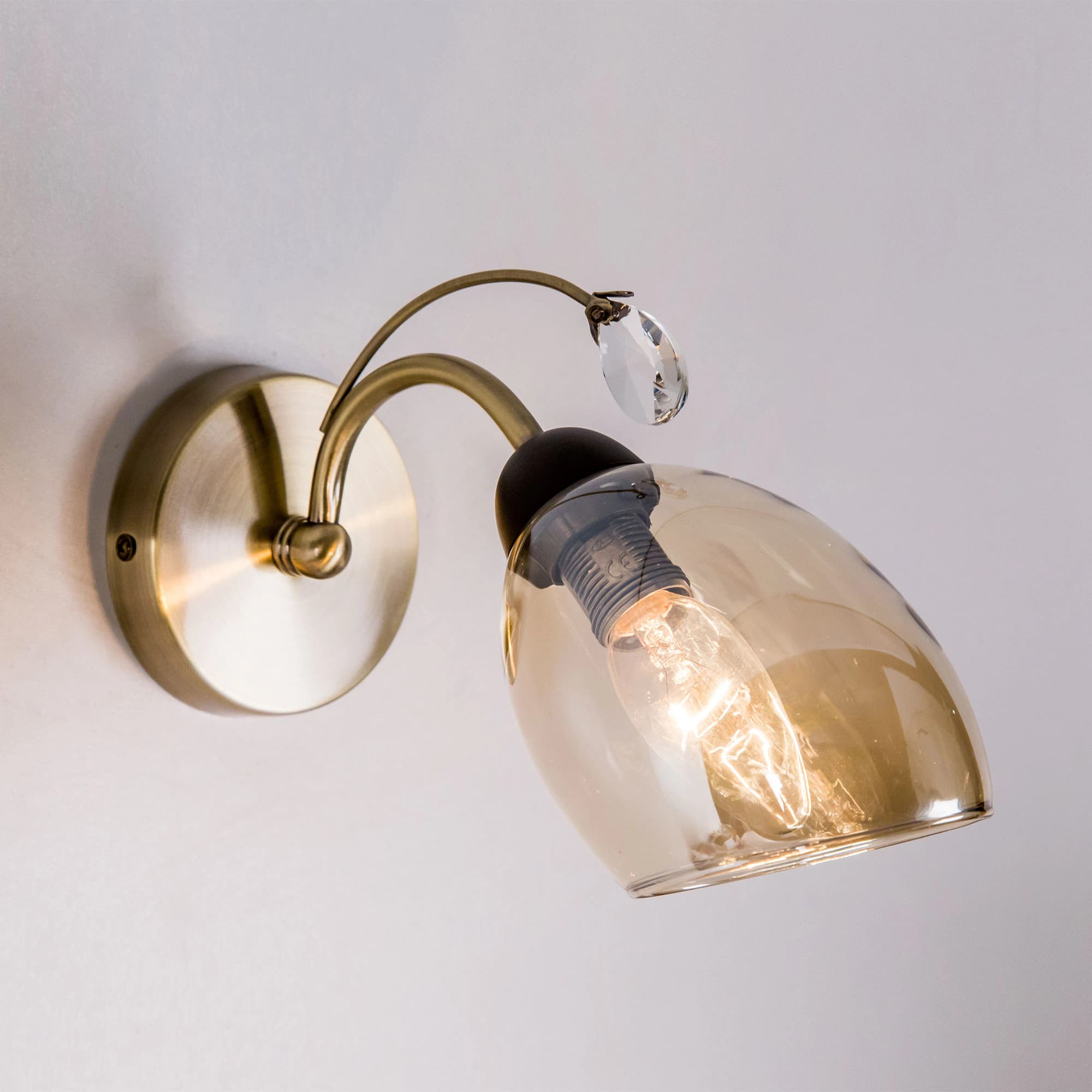 Citilux CL108315 Комета Бронза+Дымч. Бра — миниатюра 7
