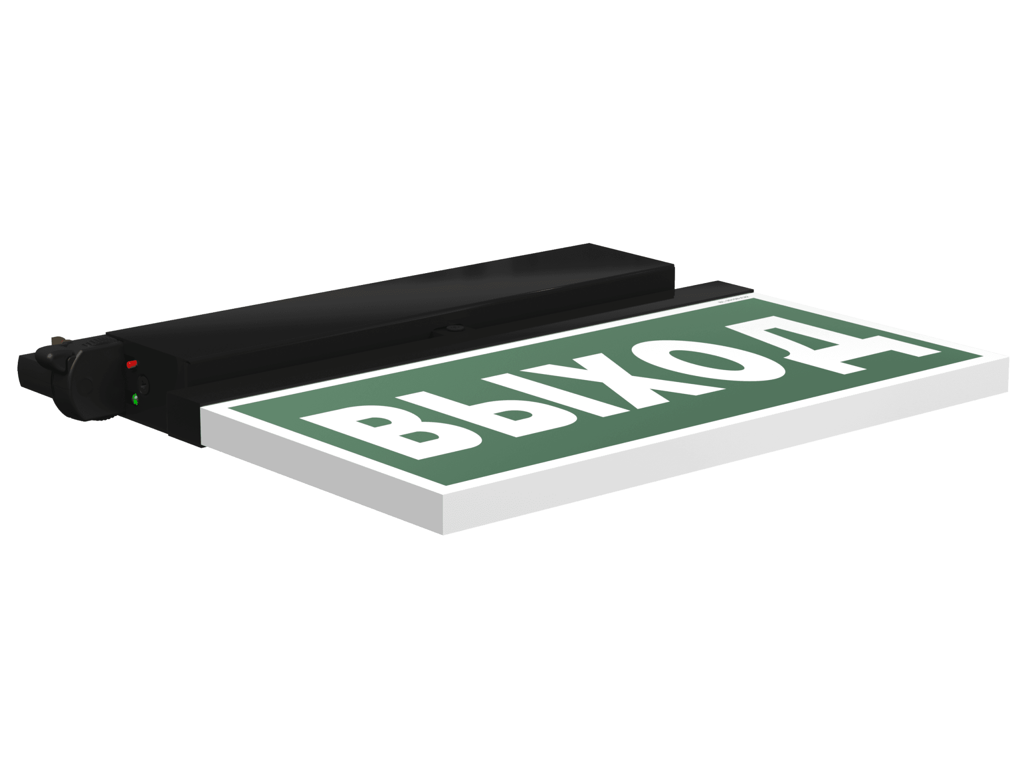 Белый свет Световой указатель BS-CANOE-73-S2 LED Black a20997 — миниатюра 2