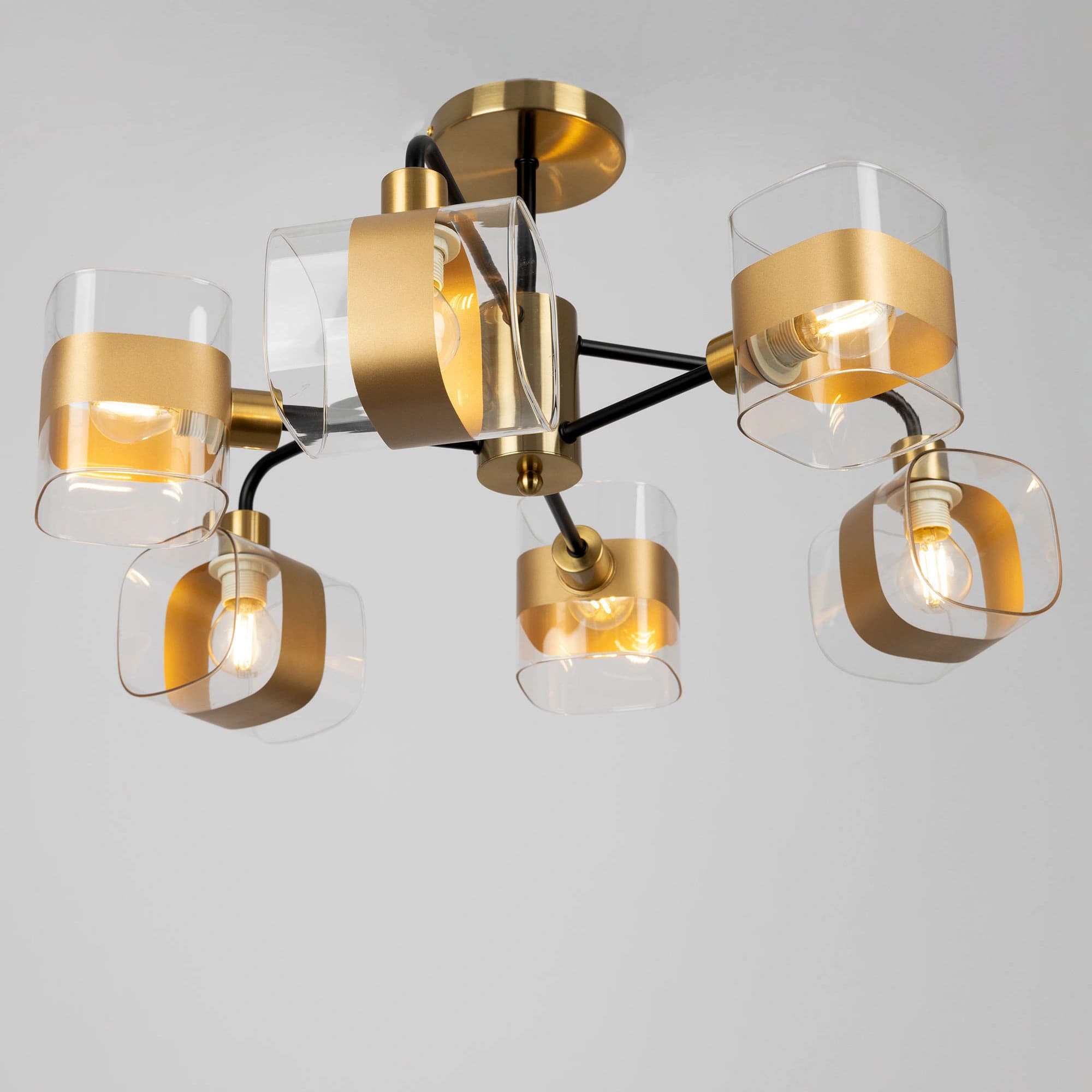 Citilux CL140161 Бертон Бронза+Черный Люстра — миниатюра 7