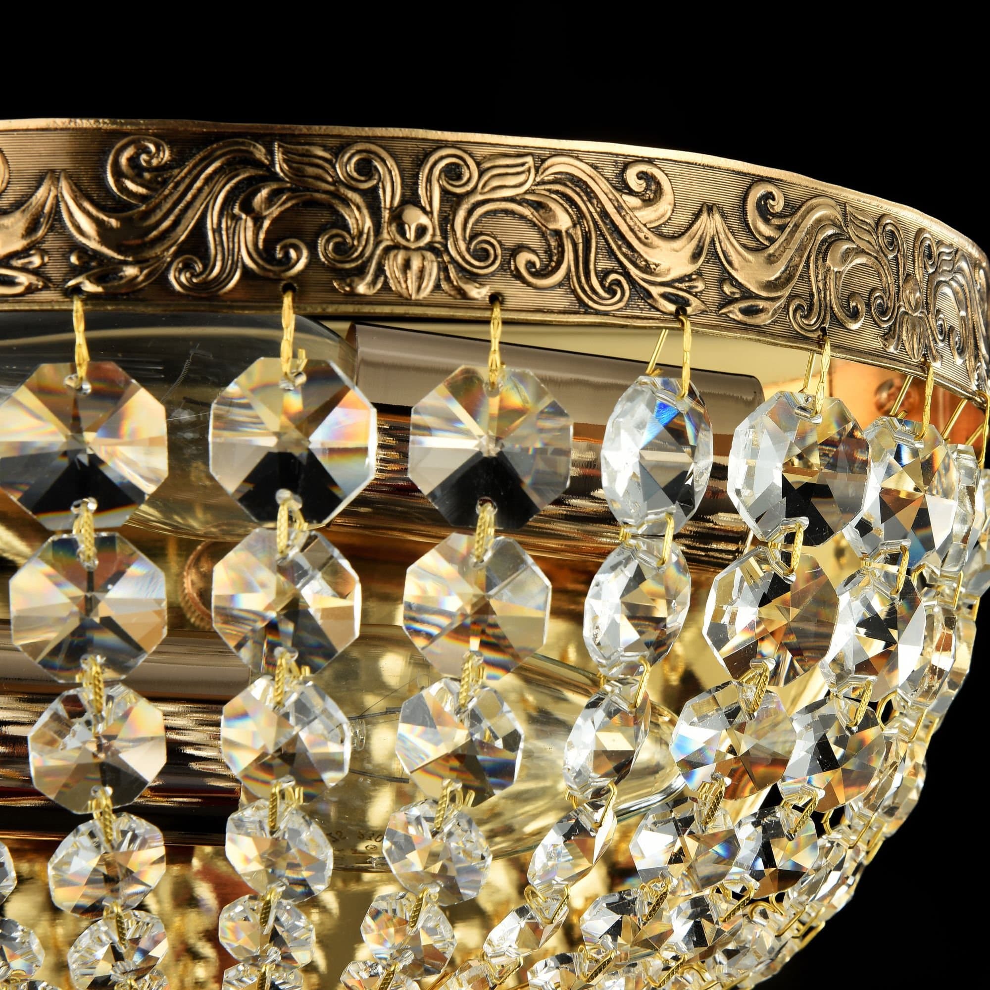 Maytoni Royal Classic Tiara Золото Антик Бра 2xE14 60W DIA500-WL-02-G — миниатюра 6