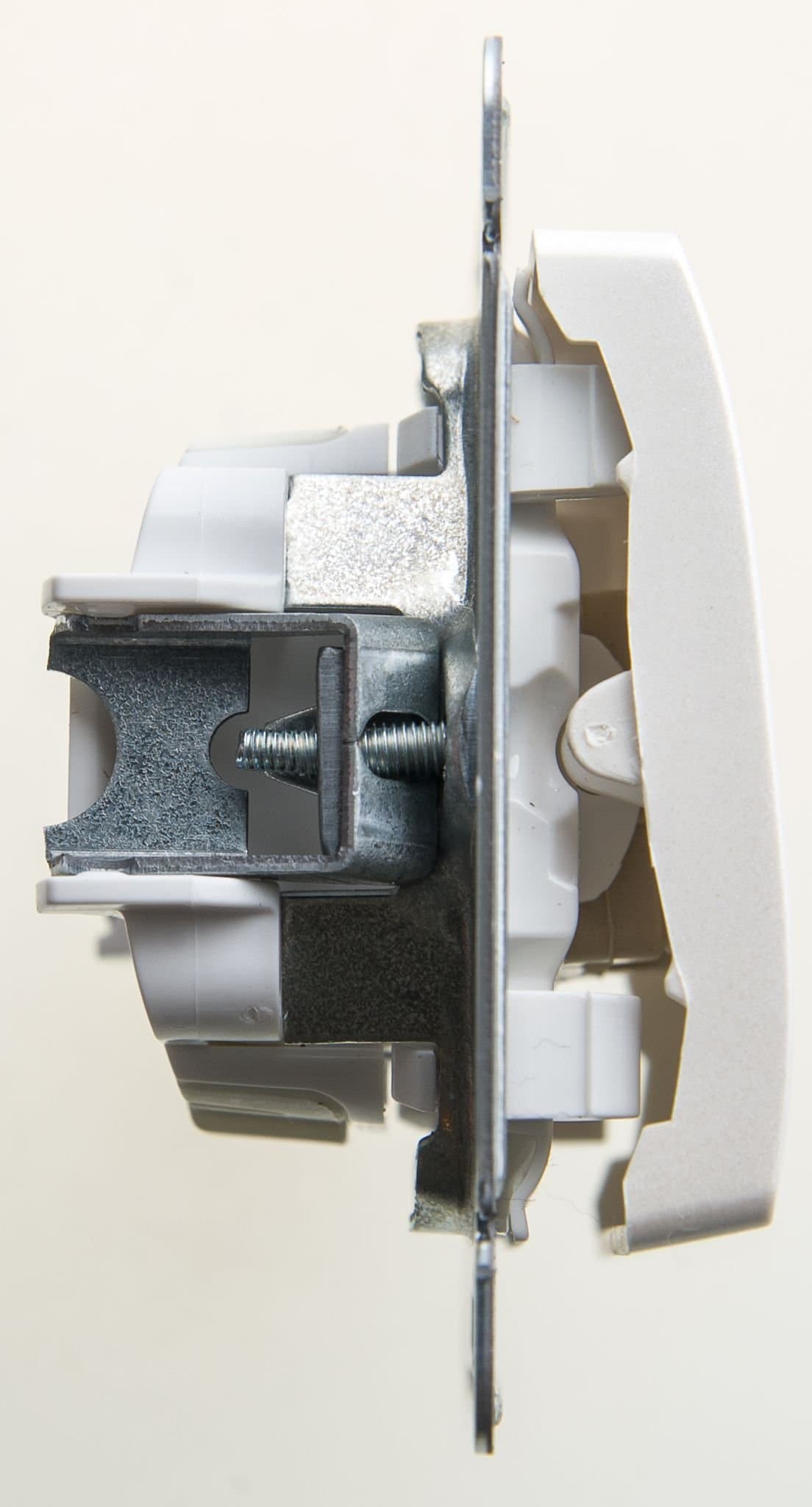 Systeme Electric Glossa Перламутр Кнопка нажимная сх.1, 10AX — миниатюра 3