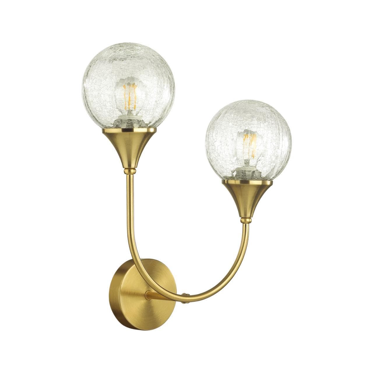 Lumion 4558/2W MODERNI LN21 латунь Бра E14 2*40W 220V YOKO — миниатюра 1