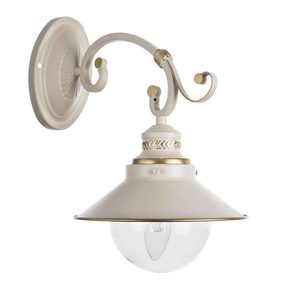 Arte Lamp Grazioso Белый/Прозрачный Бра 1x60W 1xE27 A4577AP-1WG — миниатюра 1