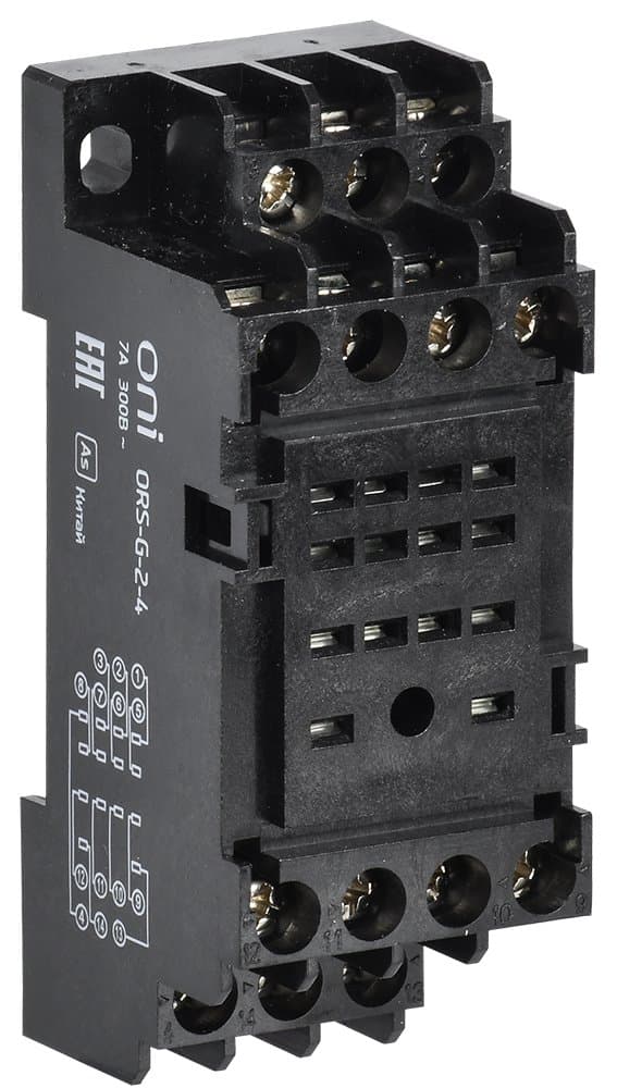 IEK ONI Розетка ORS-G-2-4 для реле OGR-2 4C