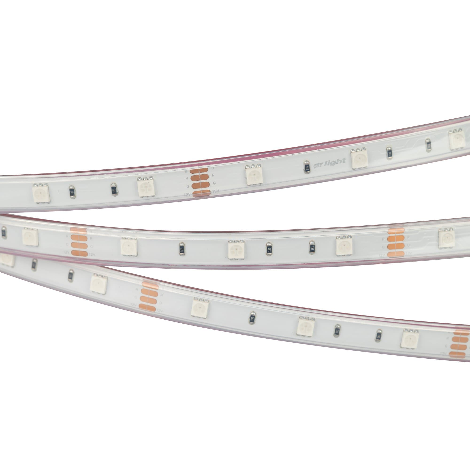 Arlight Светодиодная лента герметичная RTW-PS-B30-13mm 12V RGB (7.2 W/m, IP67, 5060, 5m) (-) 028711 — миниатюра 1