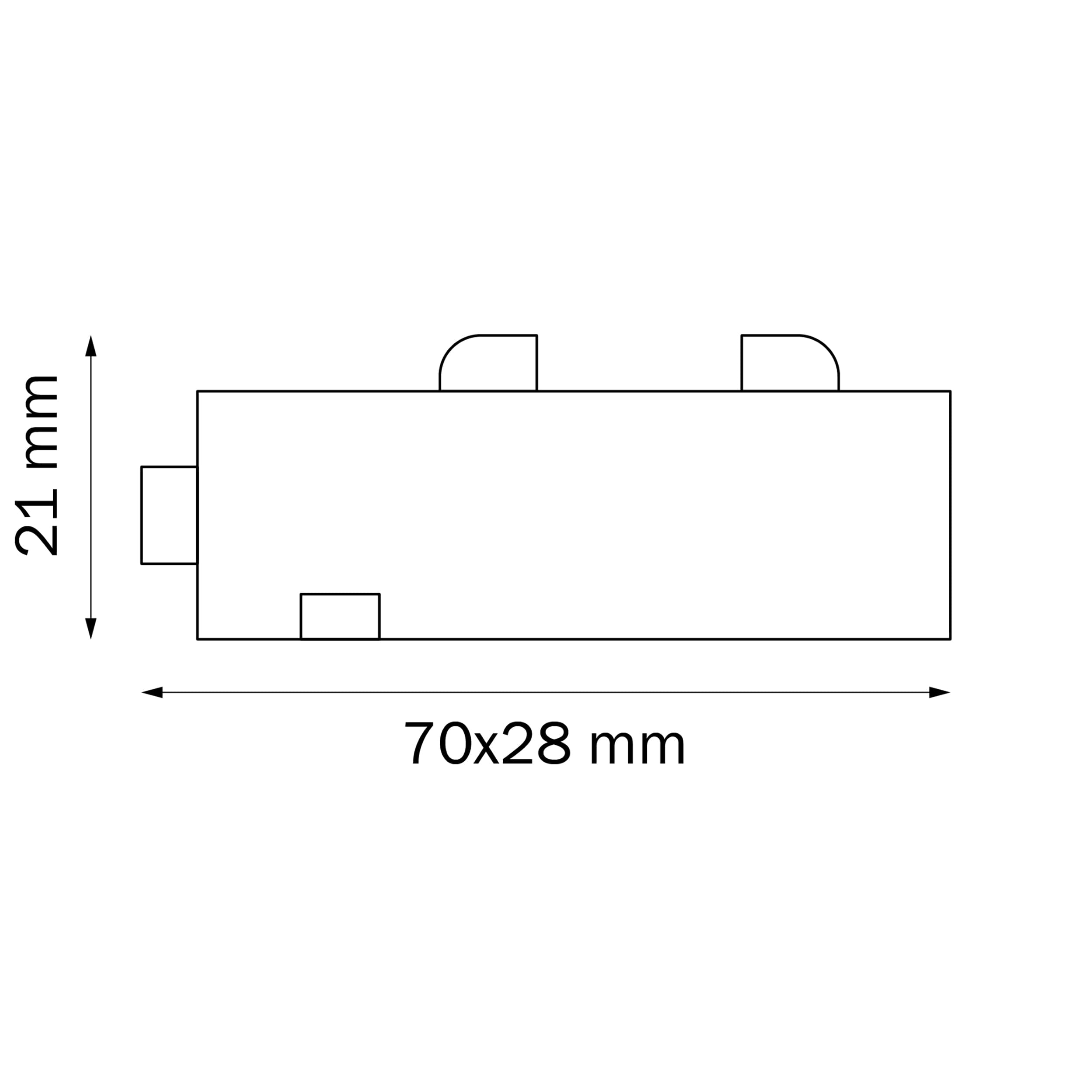 Lightstar Соединитель питания PRO I-образный Barra Lightstar 505107 — миниатюра 2