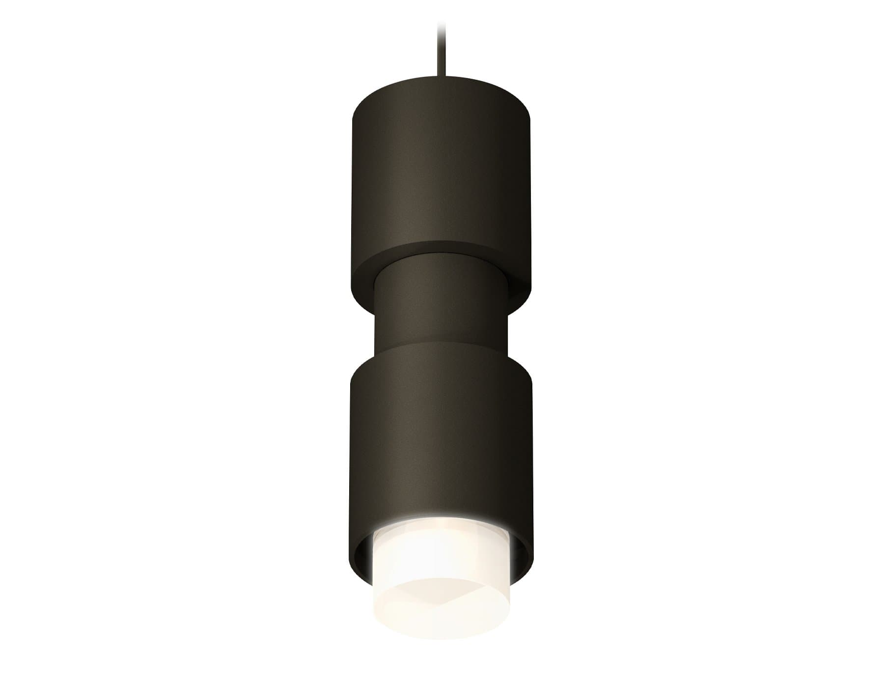 Ambrella Комплект подвесного светильника с акрилом XP7723032 SBK/FR черный песок/белый матовый MR16 GU5.3 (A2311, C7723, A2011, C7402, A2011, C7723, N — миниатюра 1