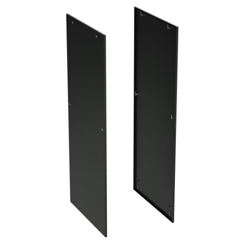 DKC Панель боковая для напольных 19" IT-корпусов ДКС серии CQE, 2 шт, 1200x600, RAL9005, старого образца