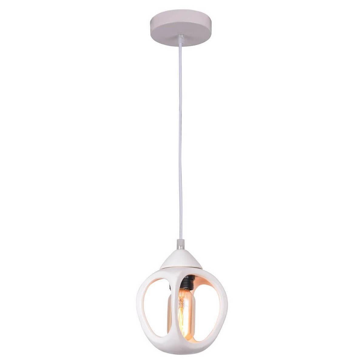 Lussole LOFT Металл Белый /  Керамика Подвес E27 40W LSP-8035 — миниатюра 1