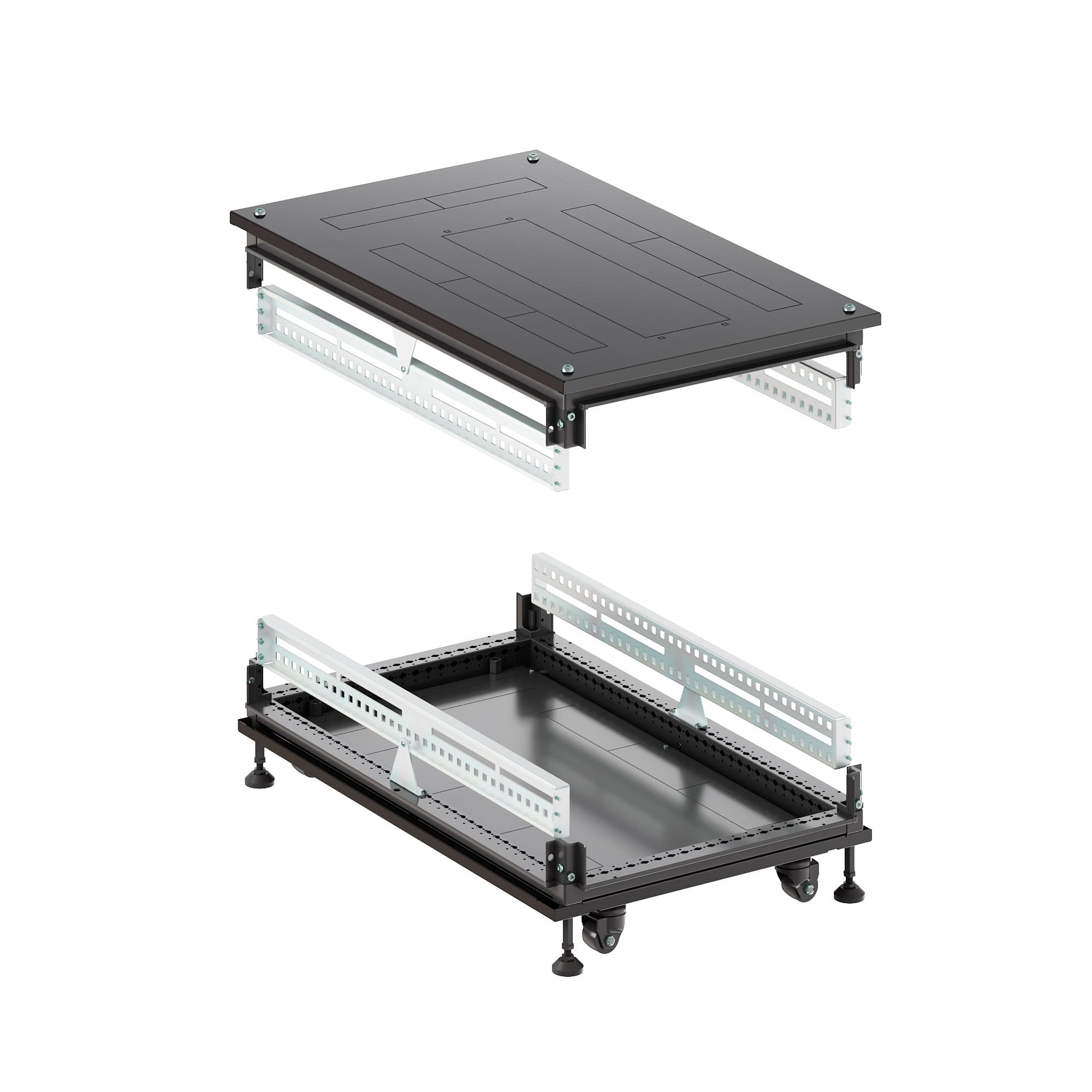 DKC Крыша основание преперфорированные IT-CQE 600x1000, RAL9005 — миниатюра 2