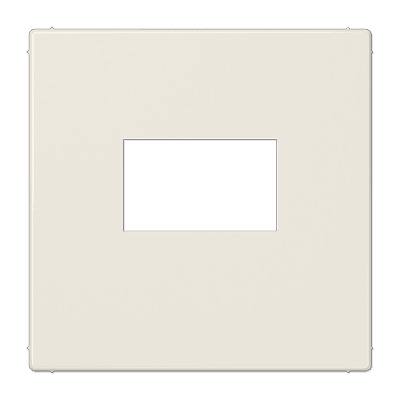 JUNG Cлоновая кость Плата для USB-зарядных устройств без видимого винта; термопласт LS1969USB