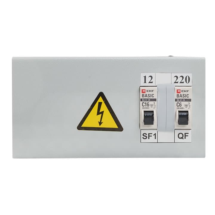 EKF Basic Ящик с понижающим трансформатором ЯТП 0,25кВА 220/12В — миниатюра 3