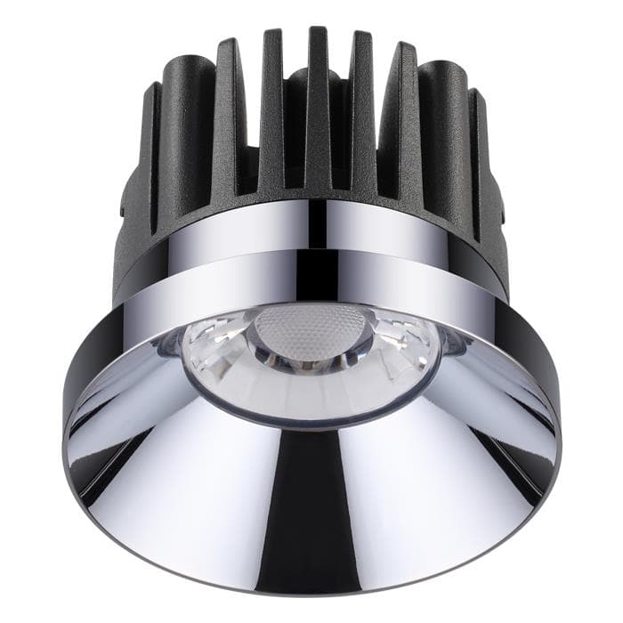 Novotech 357589 NT18 088 хром Встраиваемый светильник IP44 LED 3000K 10W 100-265V METIS