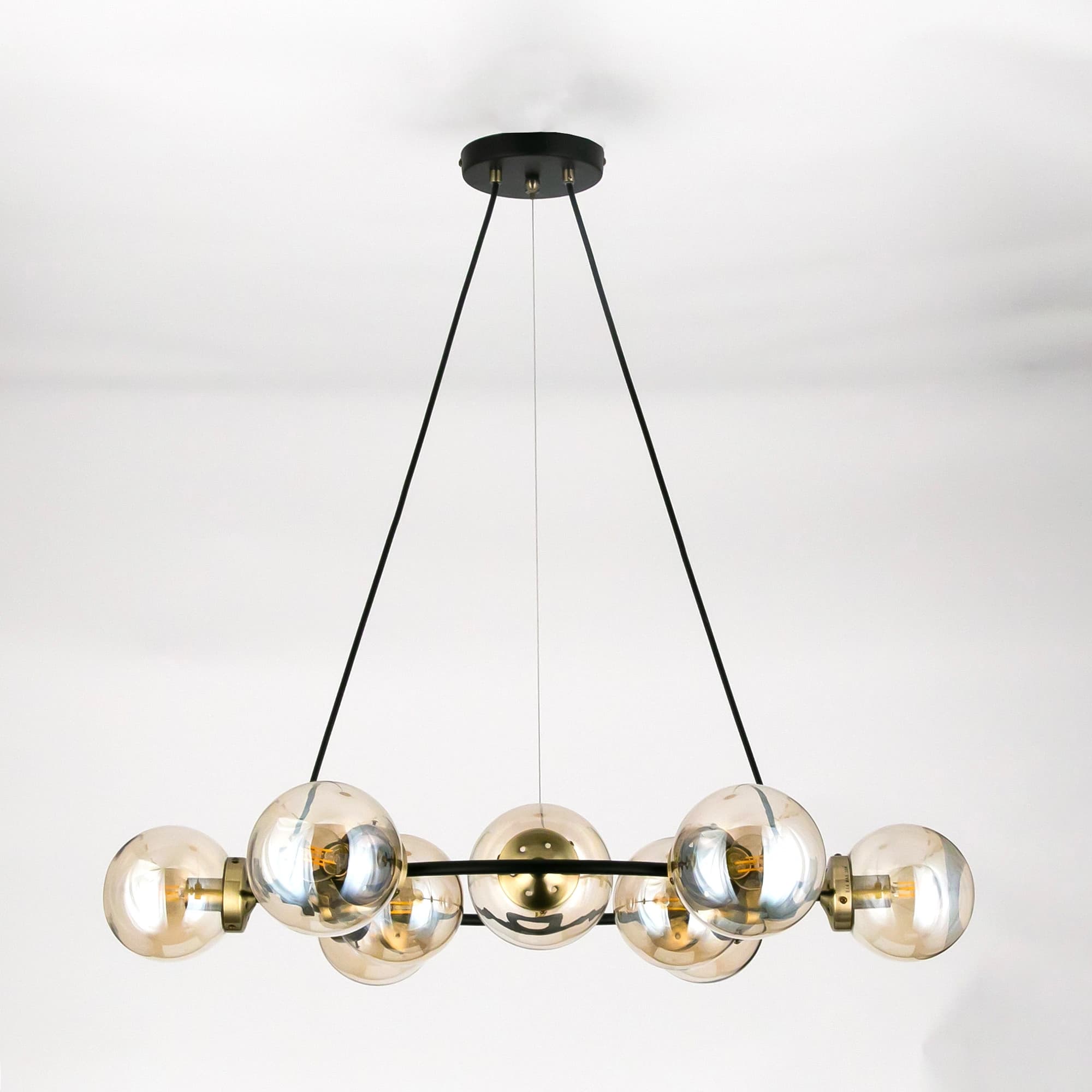 Citilux CL105195 Люстра Планета Черн+Дымч. — миниатюра 6