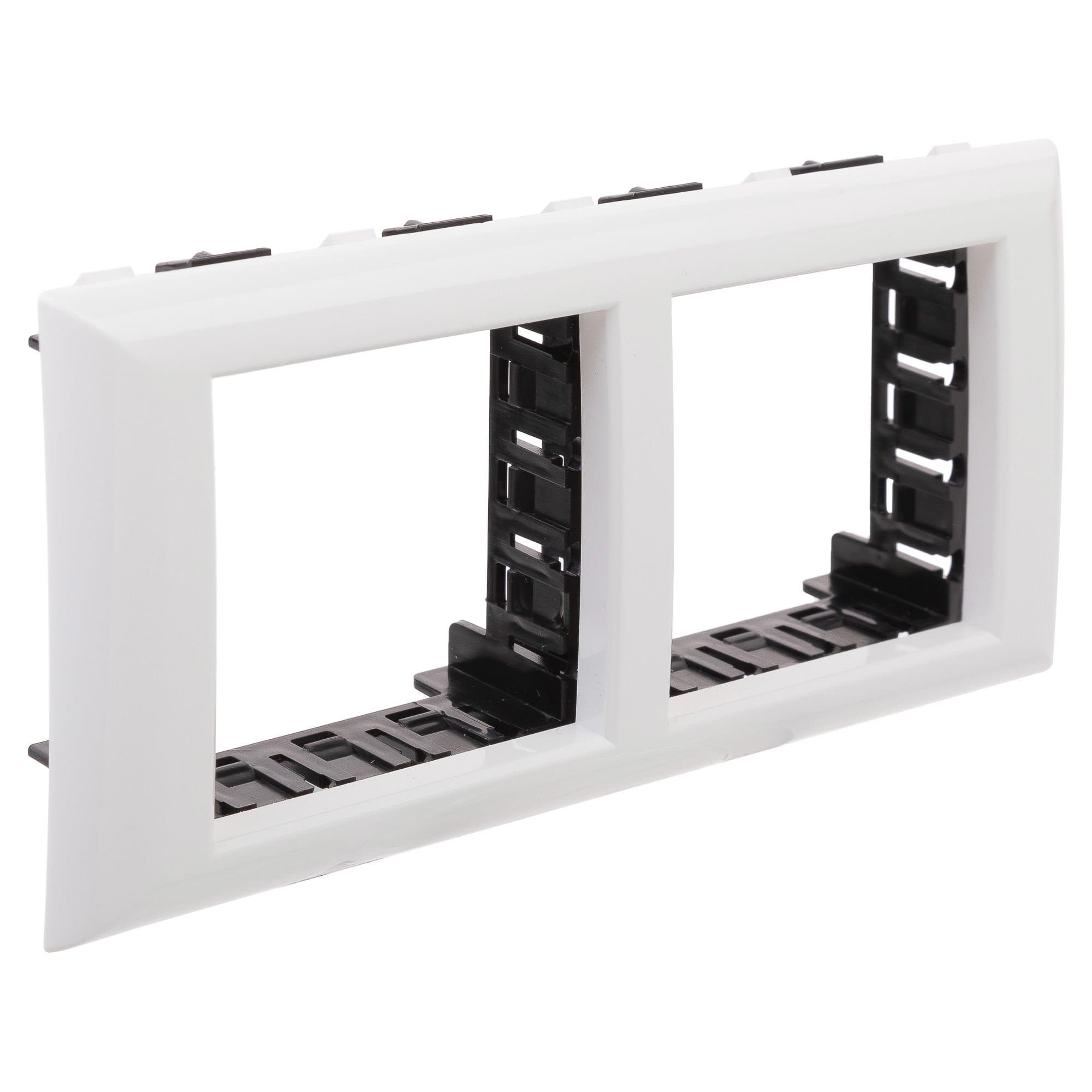 DKC Рамка-суппорт "Avanti" для "In-liner Front", белый, 4 модуля — миниатюра 5