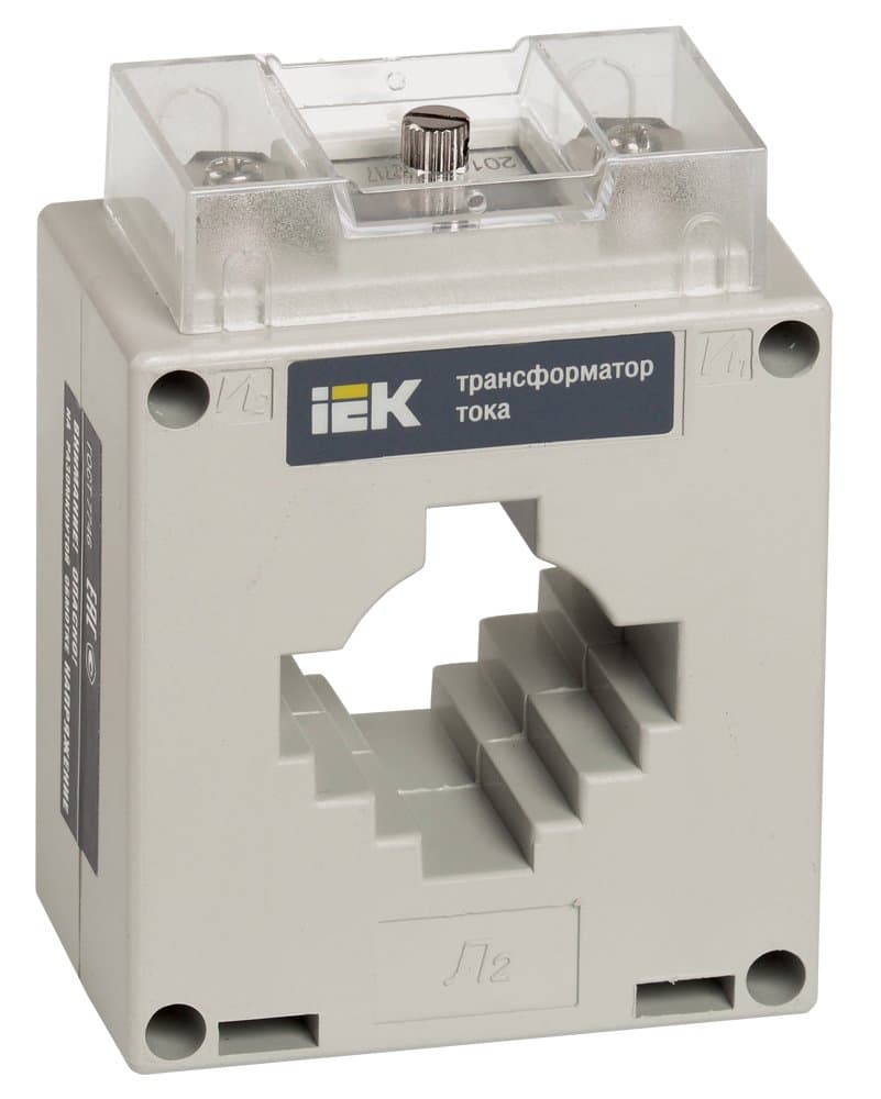 IEK Трансформатор тока ТШП-0,66 200/5А 5ВА класс 0,5S габарит 30 — миниатюра 1
