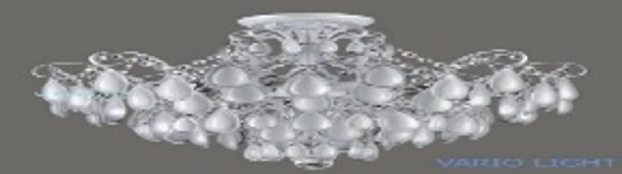 Freya Classic Chabrol Серебро Люстра E14 40W FR2302CL-06S — миниатюра 8