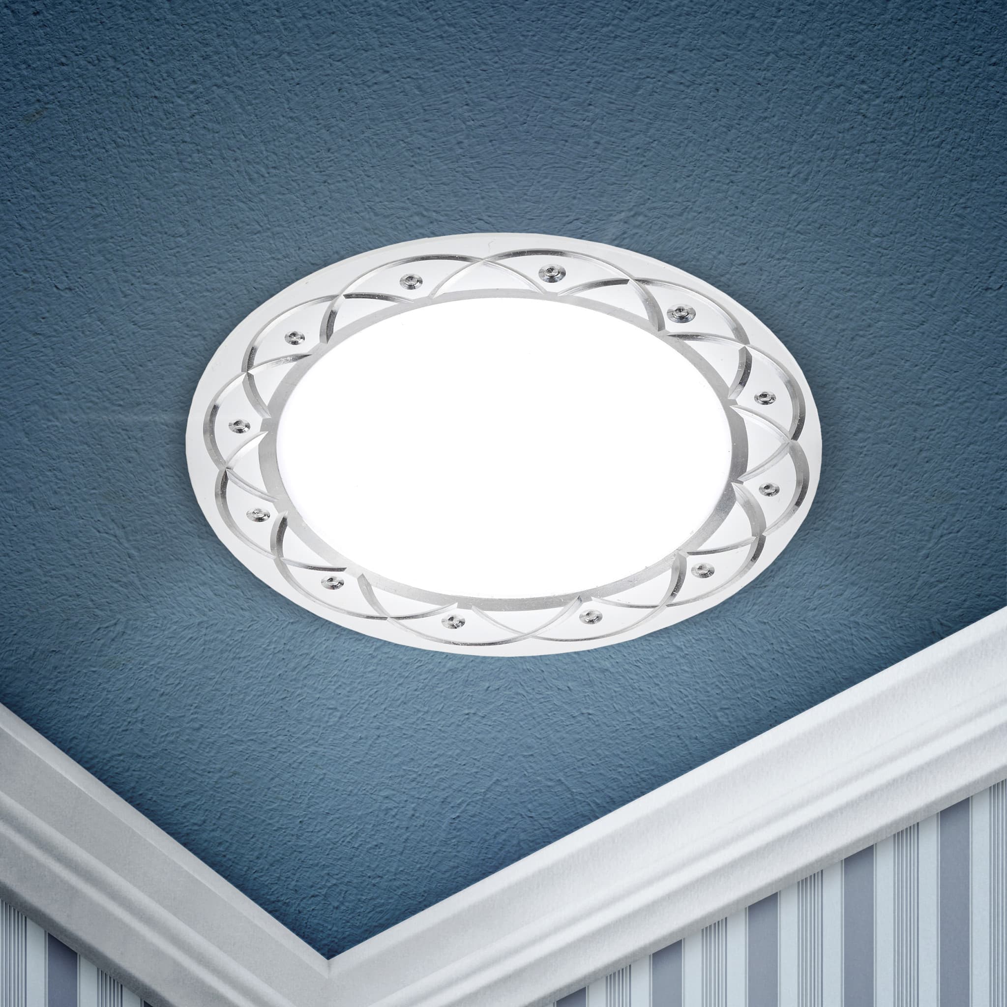 ЭРА KL LED 12-6 SL Светильник светодиодный круглый LED