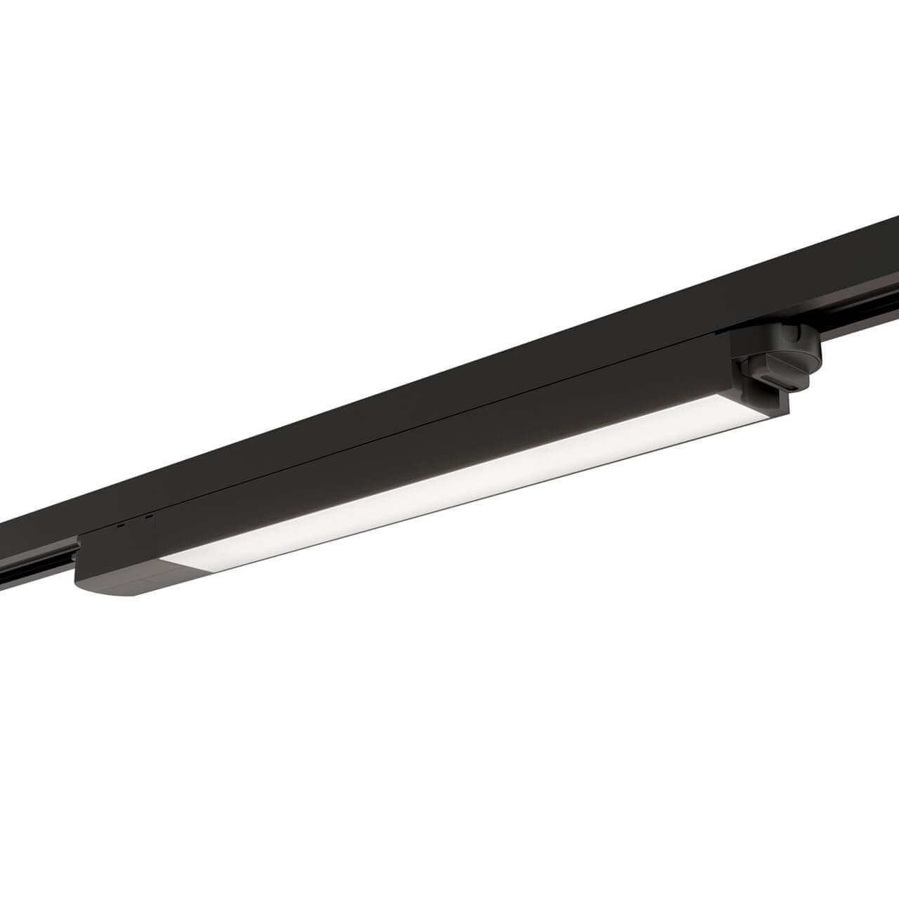 Maytoni Single phase track system TR000-1-10W3K-B Черный Светильник трековый TR000-1-12W3K-B — миниатюра 1