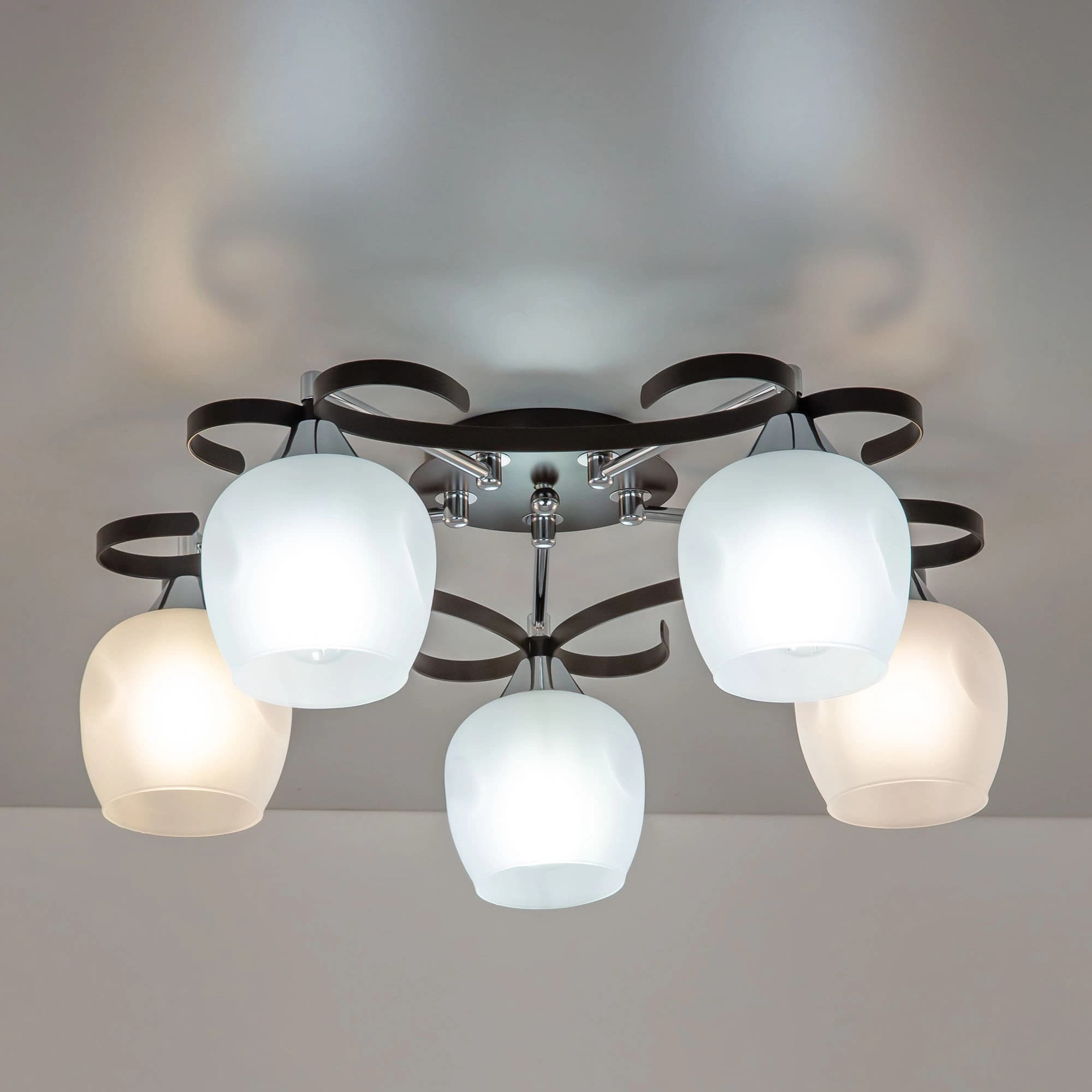 Citilux CL171154 Сюзи Венге+Хром Светильник Люстра — миниатюра 4