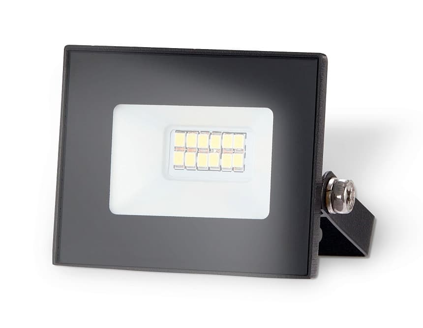 Ambrella Прожектор светодиодный ST8011 BK черный IP65 LED 6500K 10W 70*55*22