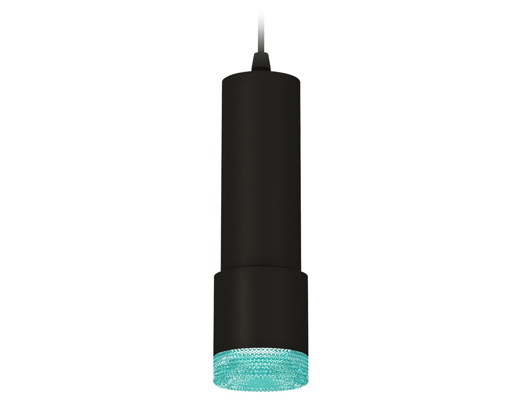 Ambrella Комплект подвесного светильника XP7402004 SBK/BL черный песок/голубой MR16 GU5.3 (A2302, C6343, A2030, C7402, N7194) — миниатюра 1