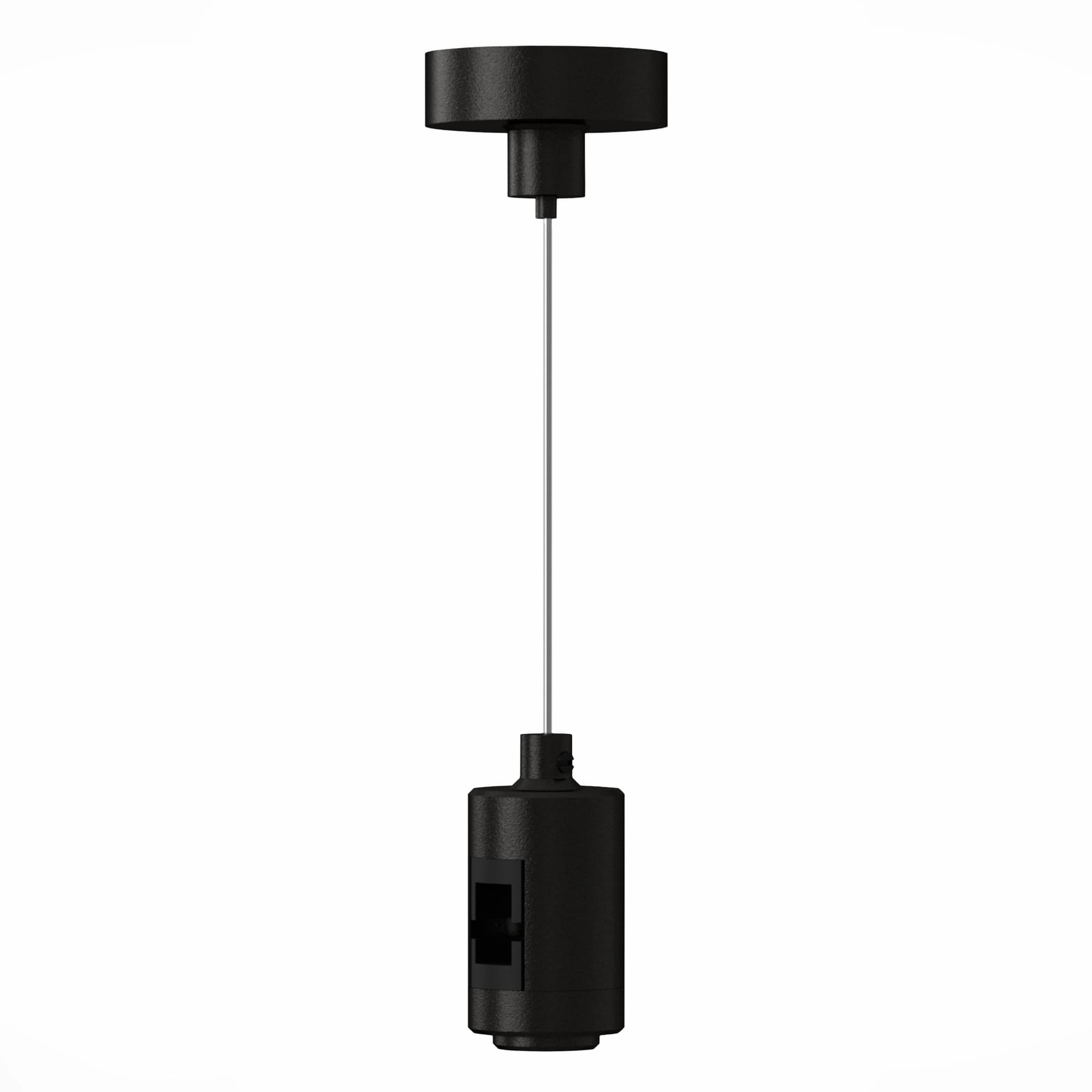 ST LUCE ST027.413.00 Подвес с одиночным фиксатором Черный