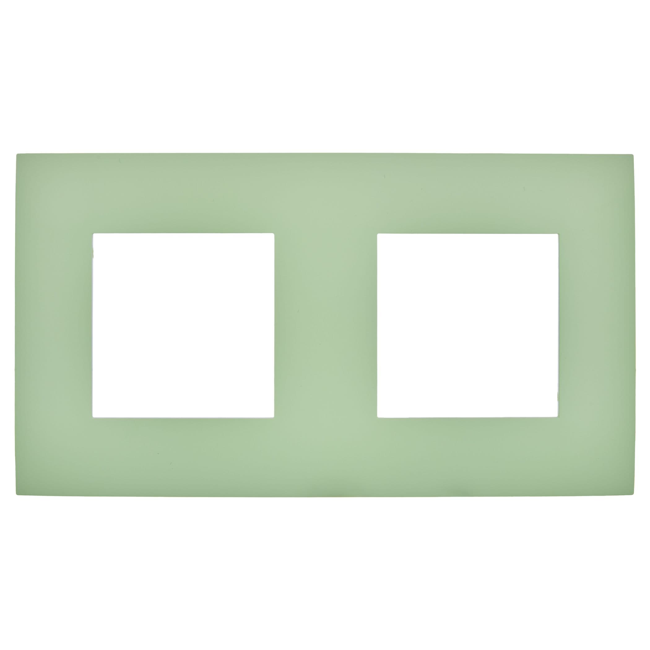 IEK SKANDY Мятный Рамка 2-ая SK-F02M — миниатюра 2