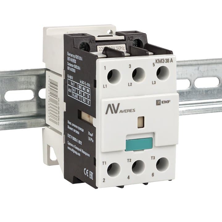 EKF Averes Контактор КМЭ 38А 230В АС ctr-s-40-00-230-av