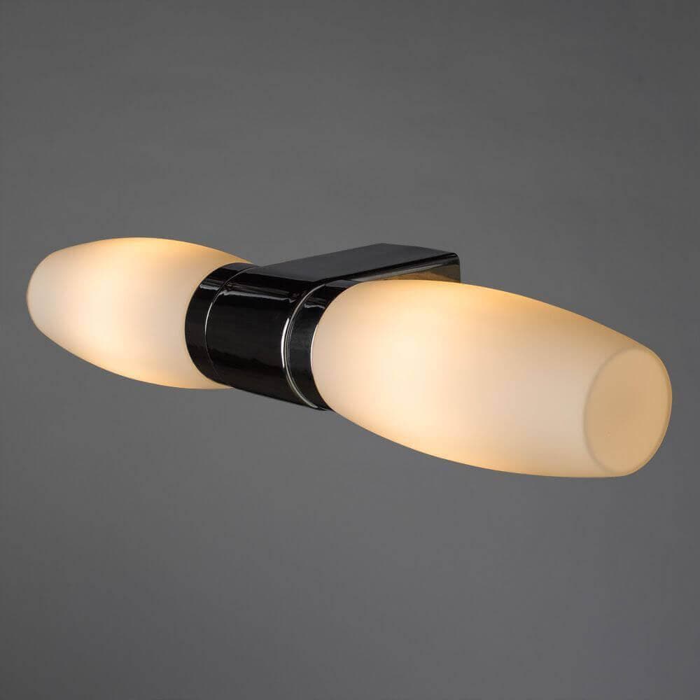 Arte Lamp Aqua Хром/Белый Бра 2x40W 2xE14 A1209AP-2CC — миниатюра 2