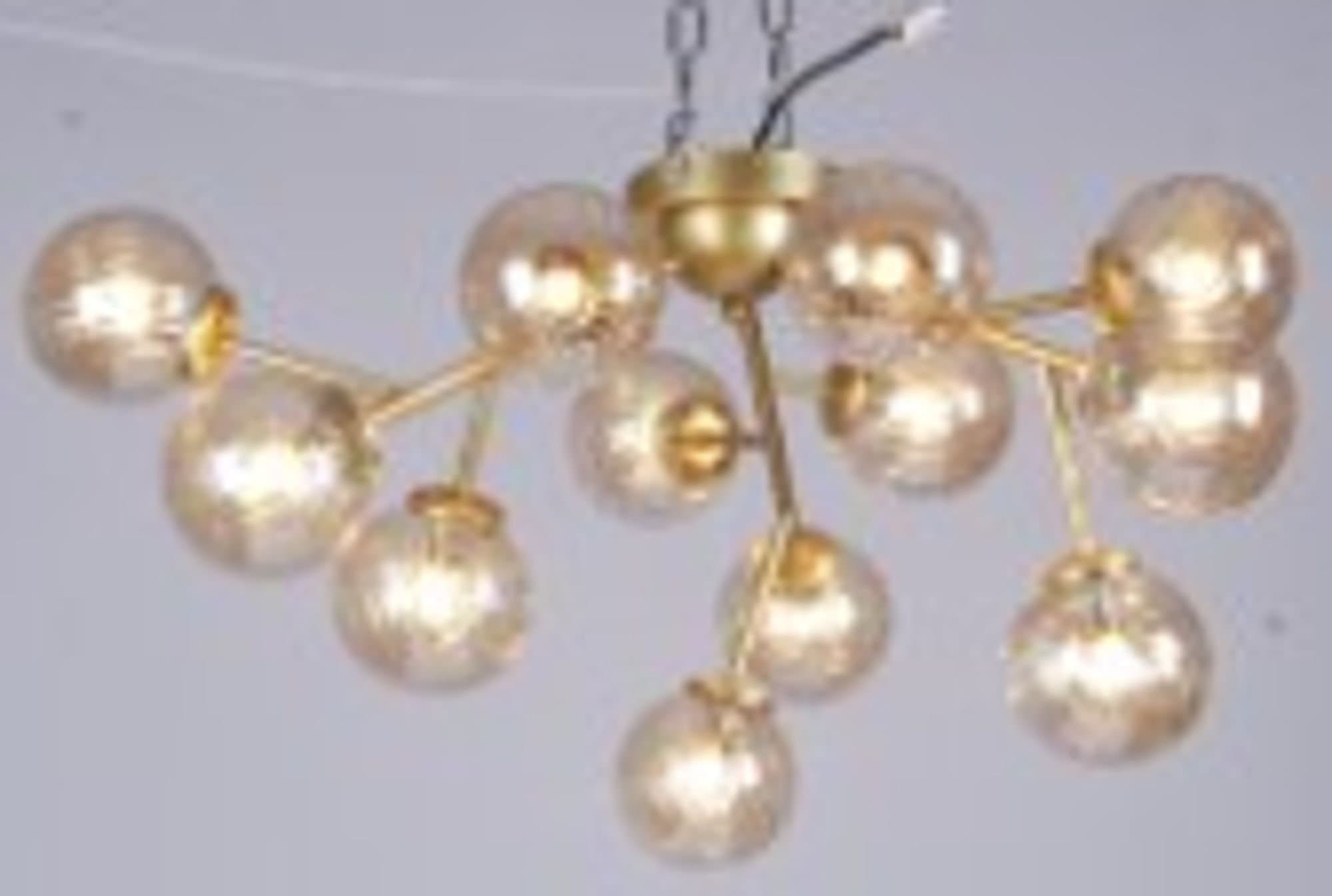 Maytoni Modern Dallas Золото Потолочный светильник 12xG9 28W MOD545PL-12G — миниатюра 4