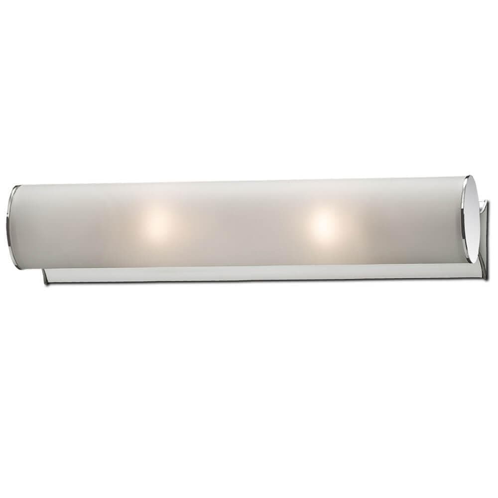 Odeon Light 2028/2W ODL11 759 Настенный светильник E14 2*40W 220V TUBE хром — миниатюра 1