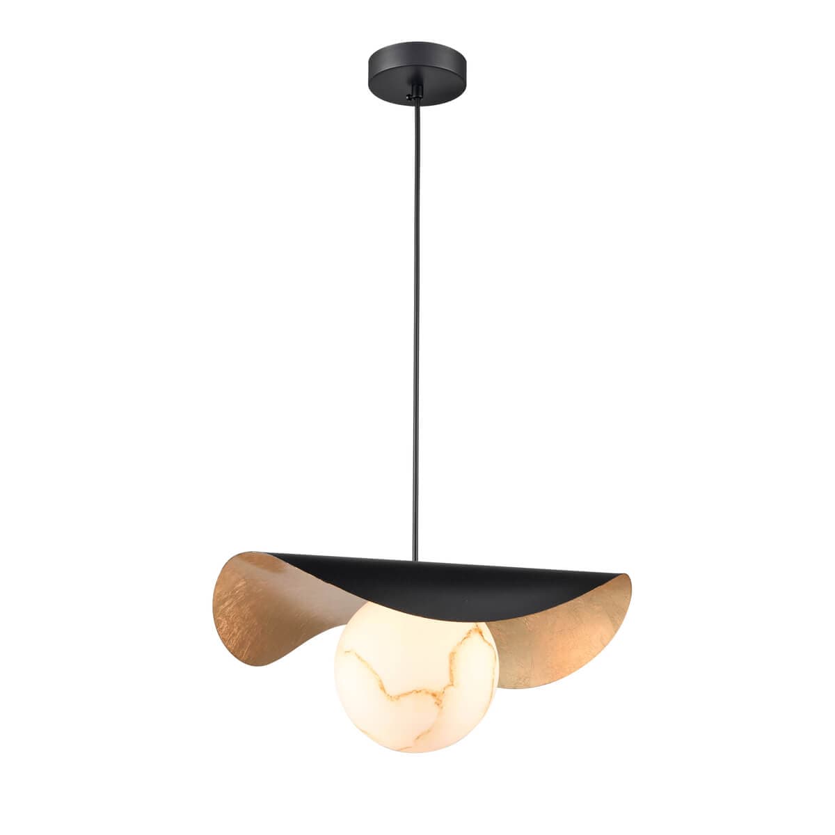 Vele Luce Aronos Светильник подвесной Modern D400*H375/1500 золото | gold металл | metal VL5734P11