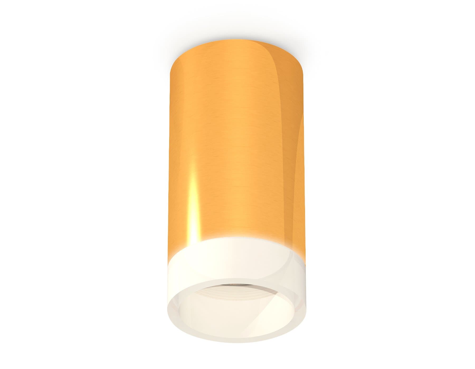 Ambrella Комплект накладного светильника XS6327021 PYG/FR золото желтое полированное/белый матовый MR16 GU5.3 (C6327, N6248) — миниатюра 1