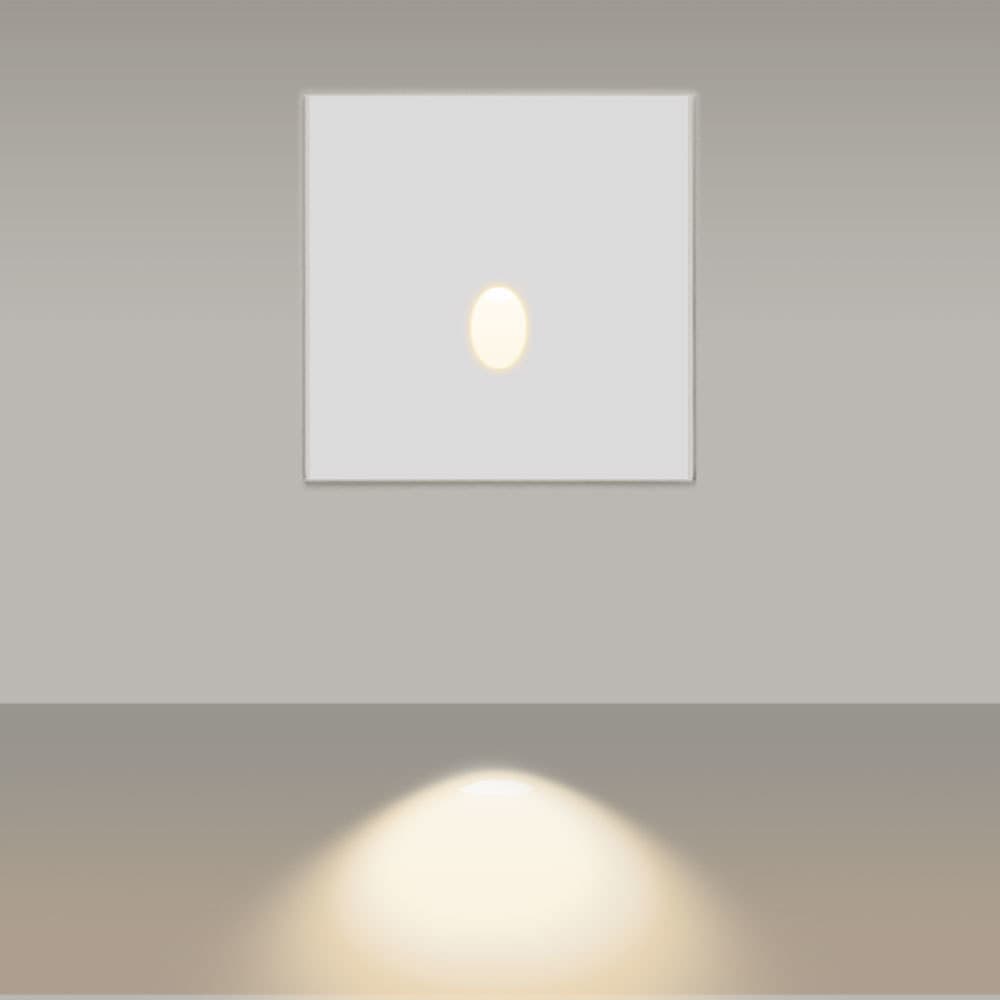 Arlight Светильник LT-GAP-S70x70-3W Warm3000 (WH, 30 deg) (IP65 Металл, 3 года) 025738 — миниатюра 2