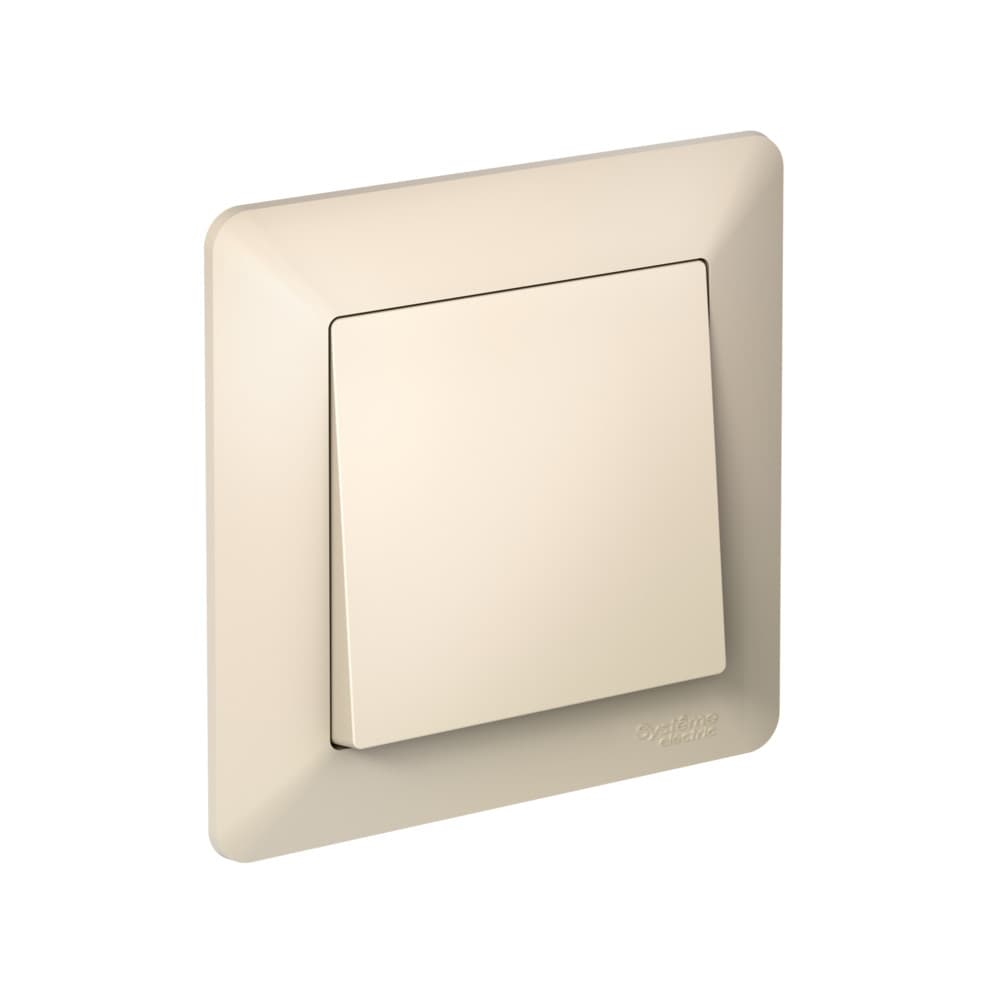 Systeme Electric AtlasDesign Air Бежевый/дымчатый белый Рамка 1-ая — миниатюра 2