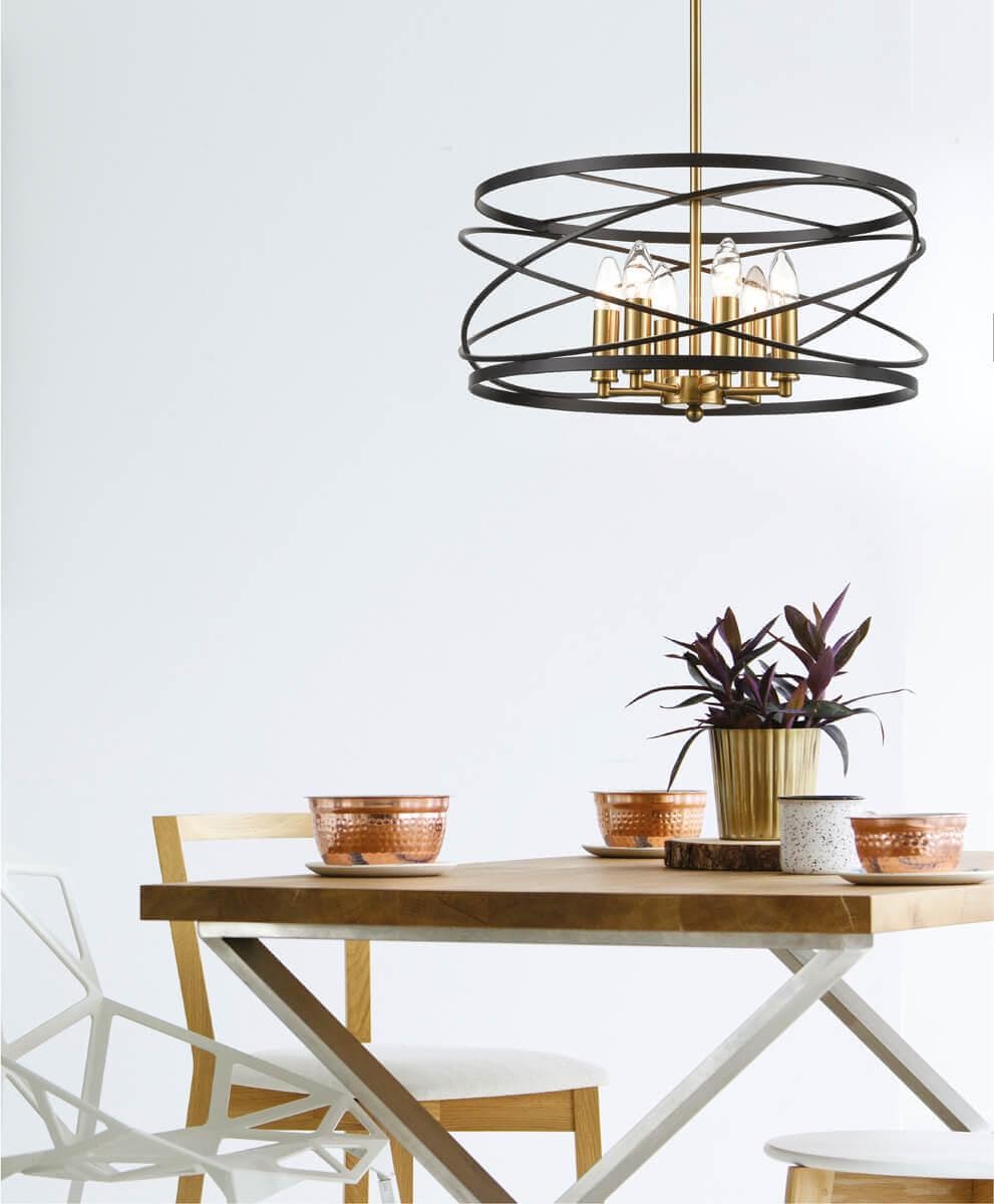 Vele Luce Florence Подвесная люстра VL5092P06 — миниатюра 5