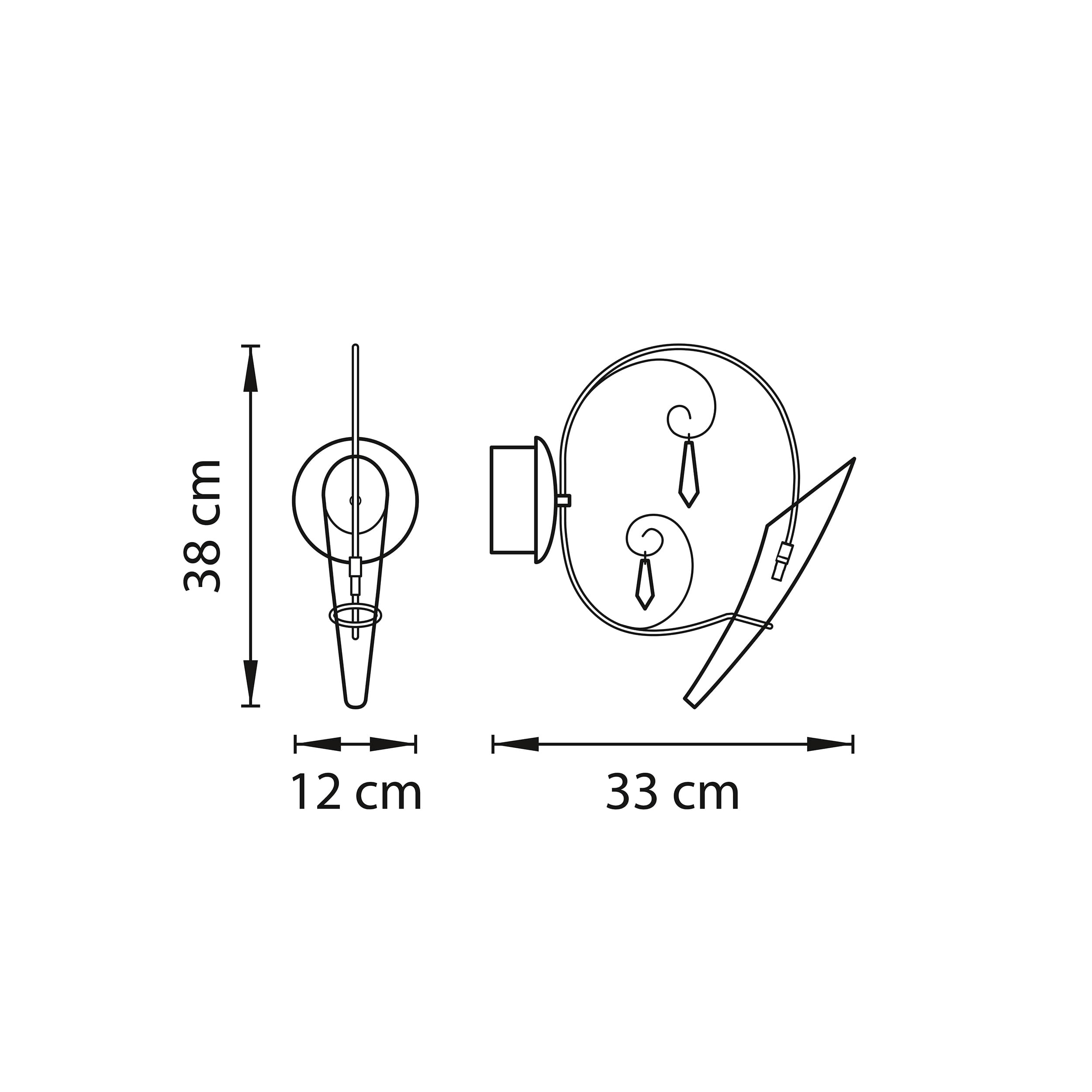 Lightstar Бра Scarabeo Lightstar 755614 — миниатюра 2