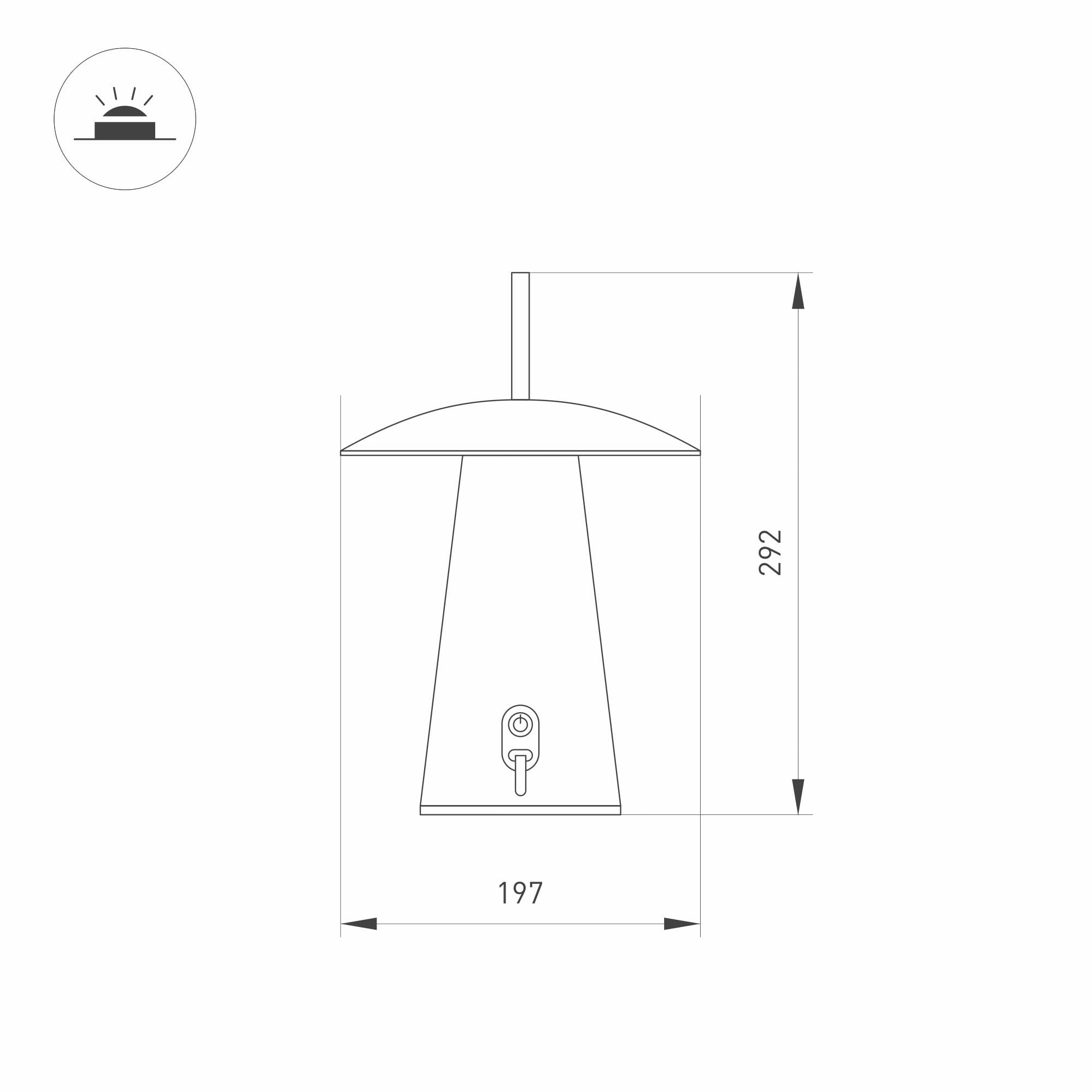 Arlight Светильник SP-PATIO-TAB-2W Warm3000 (WH, 127 deg) (IP54 Металл, 2 года) 030051 — миниатюра 7