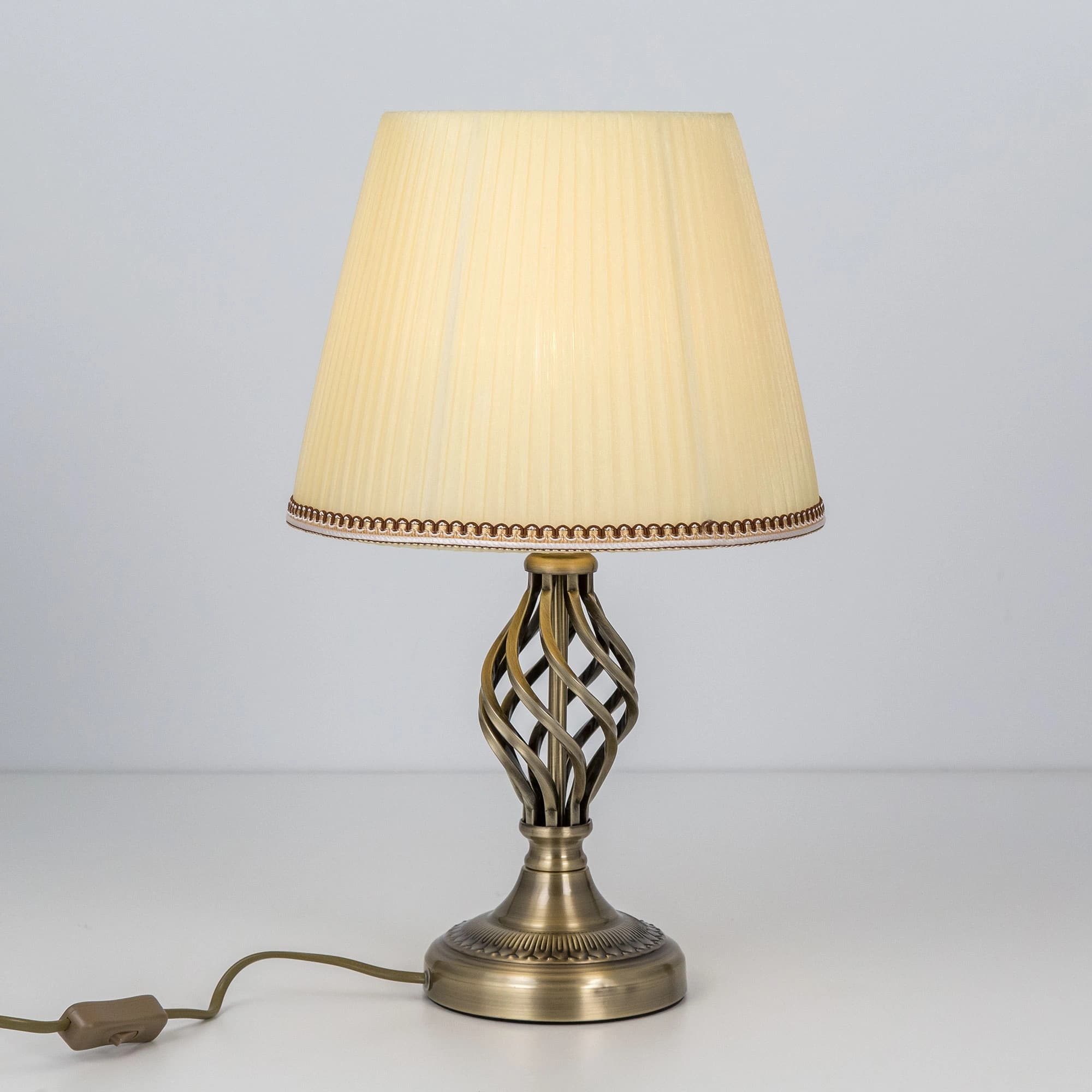 Citilux CL402833 Вена Бронза+Кремовый Светильник Настольный — миниатюра 3