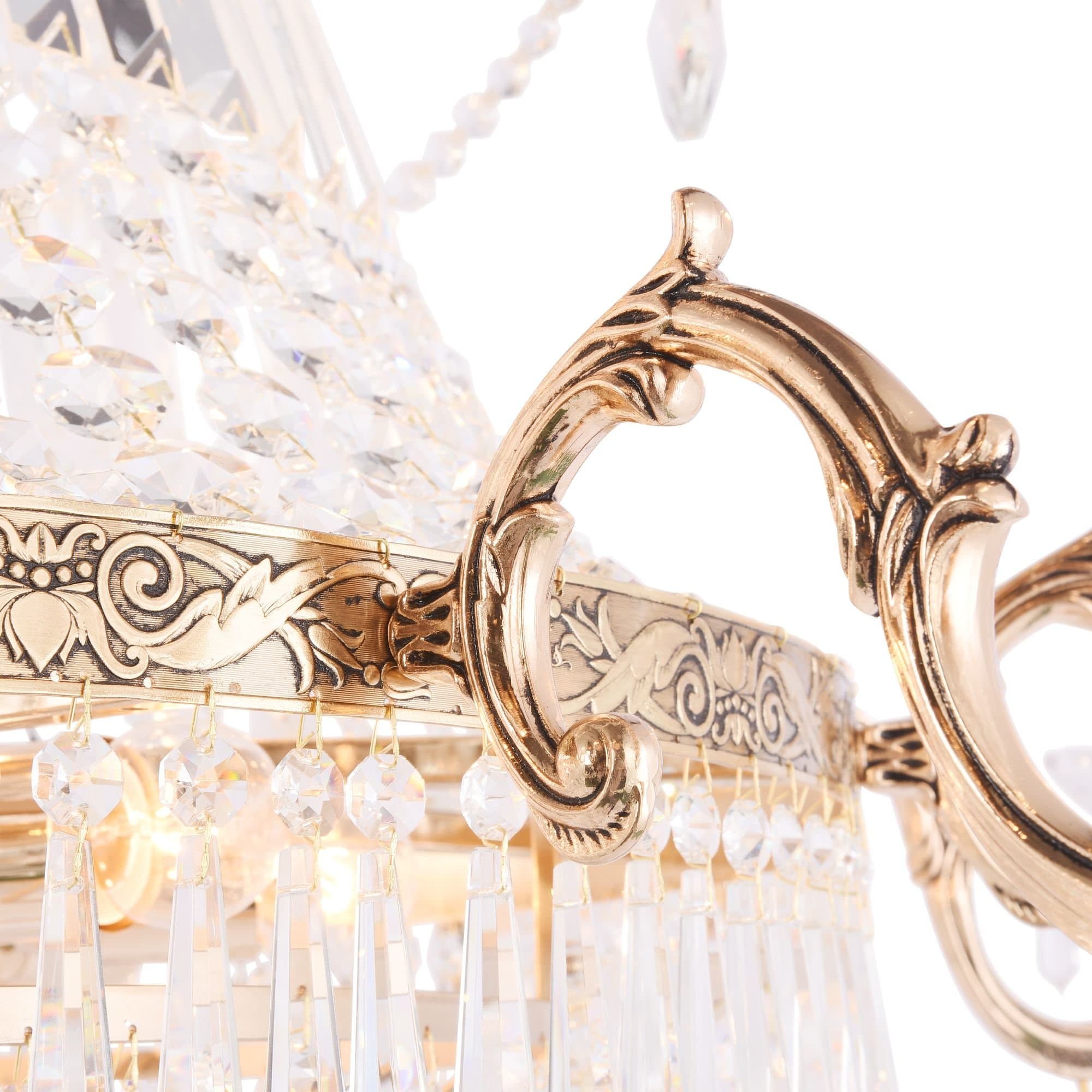 Maytoni Classic Palace Золото Антик Люстра E27 60W DIA890-PL-42-G — миниатюра 4