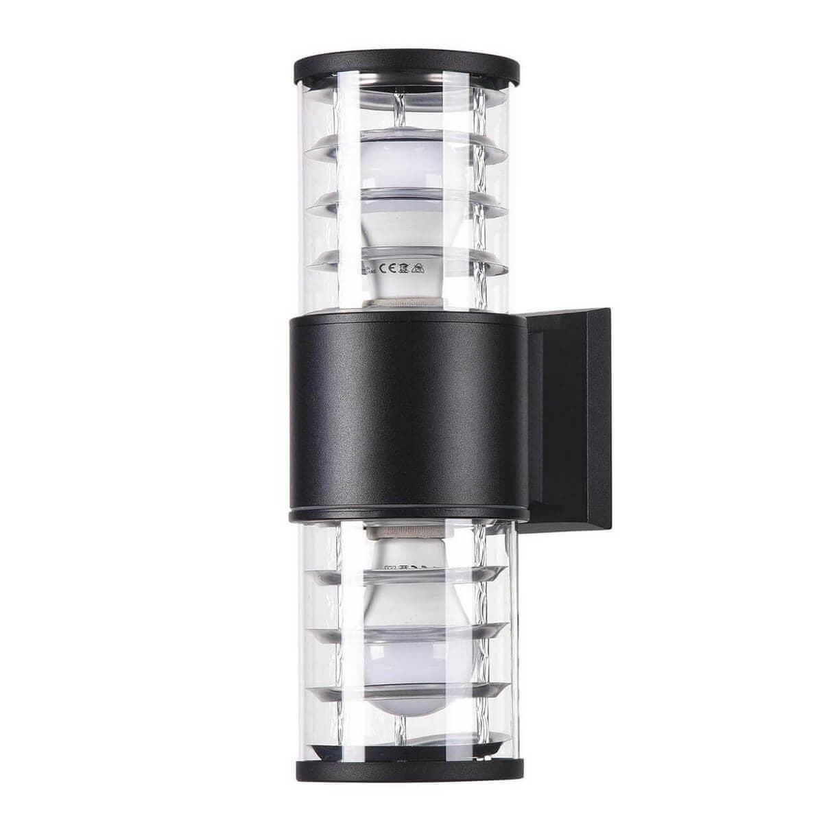 Maytoni Outdoor Bronx Черный Бра 2xE27 60W O576WL-02B