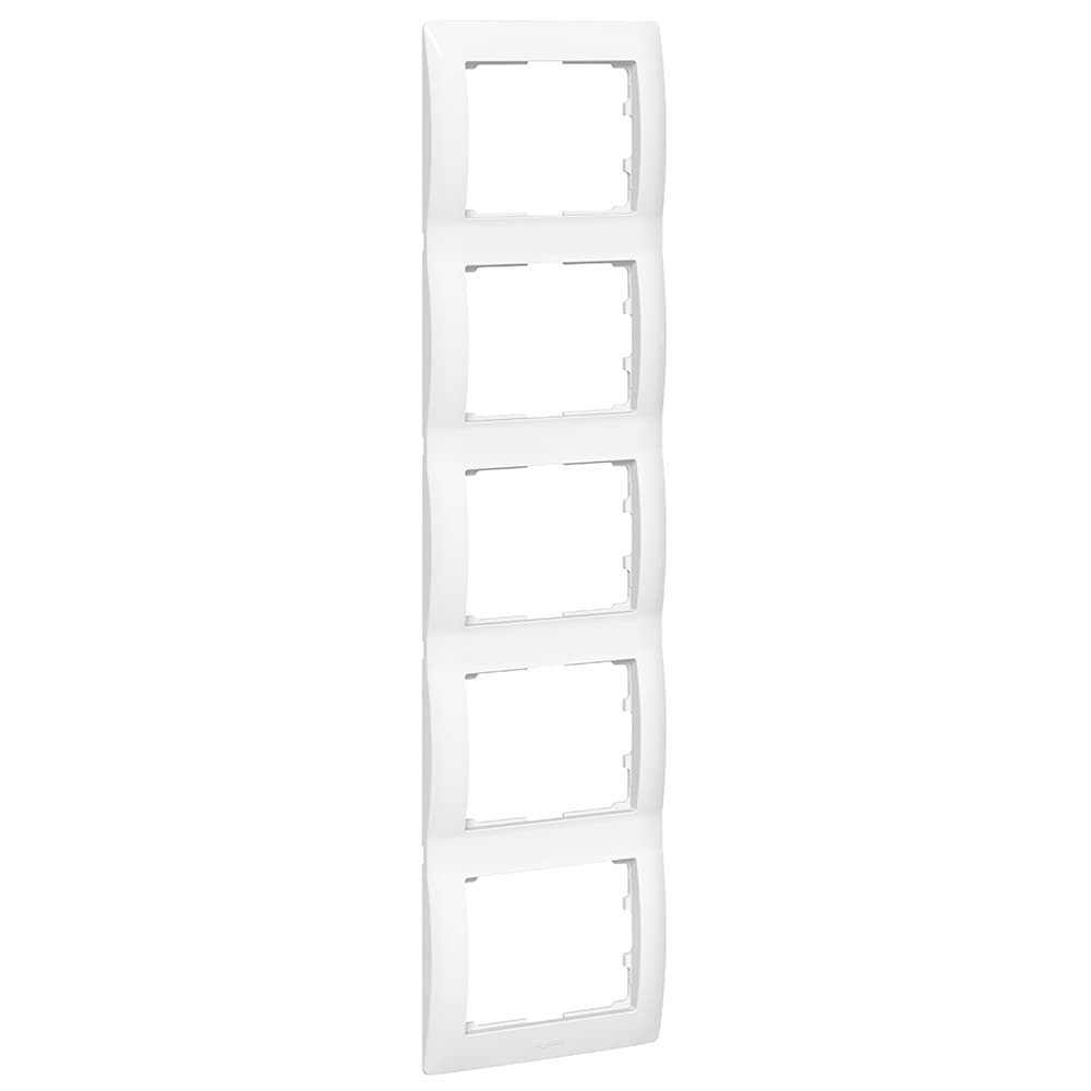 Legrand Galea Life Белый Рамка 5-я, вертикальная 771009 — миниатюра 1