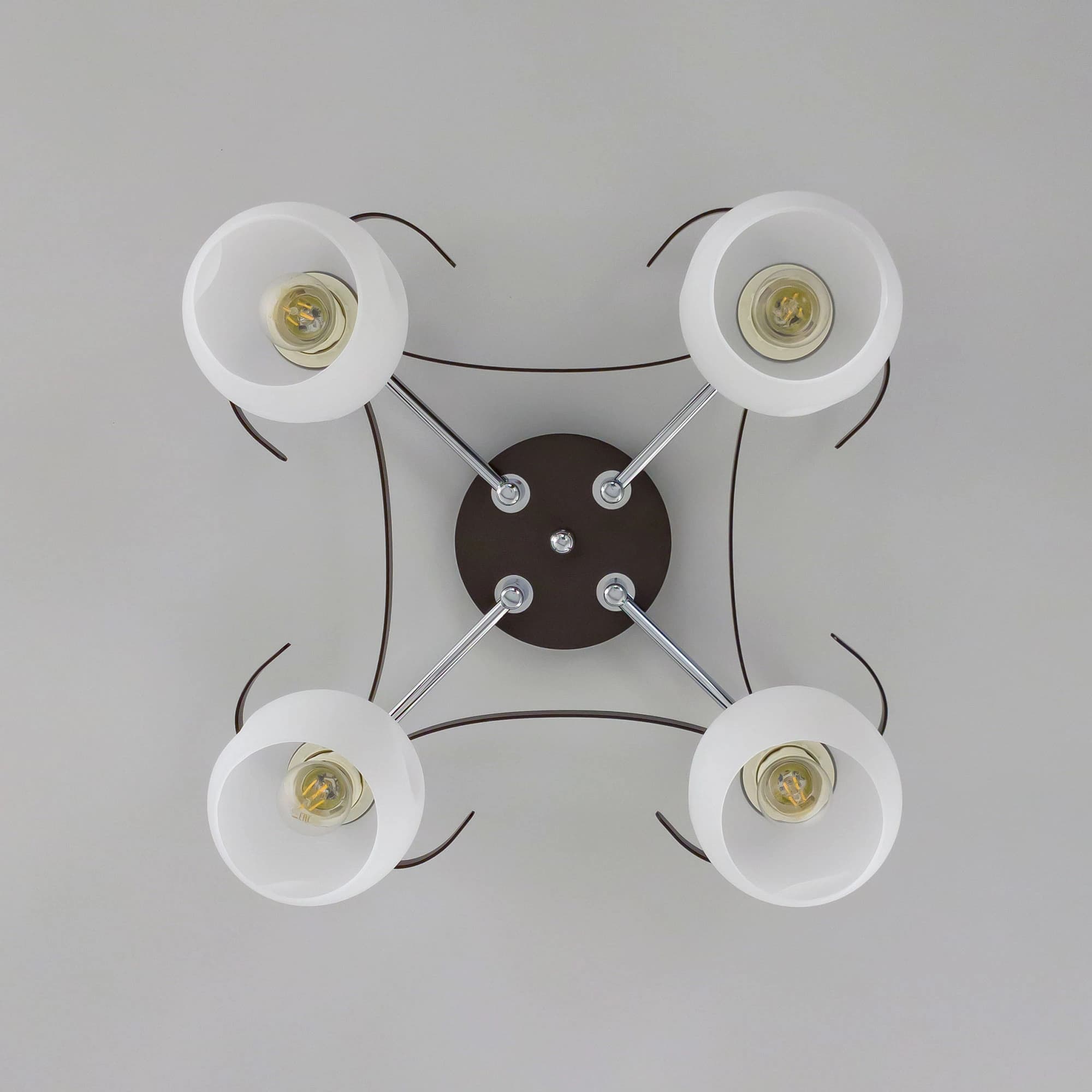 Citilux CL171144 Сюзи Венге+Хром Светильник Люстра — миниатюра 11
