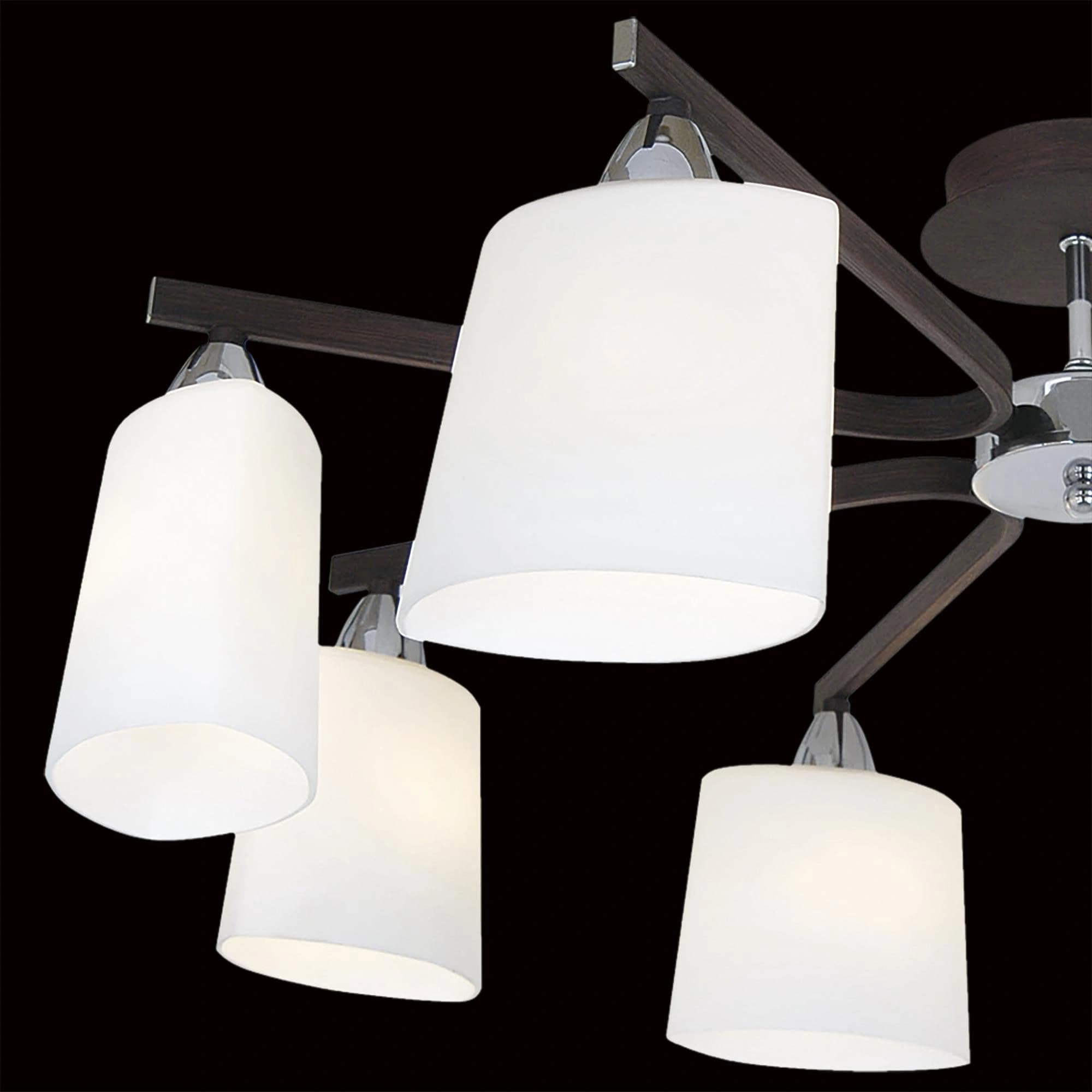 Citilux CL138181 Астра Хром+Венге Светильник Люстра — миниатюра 3