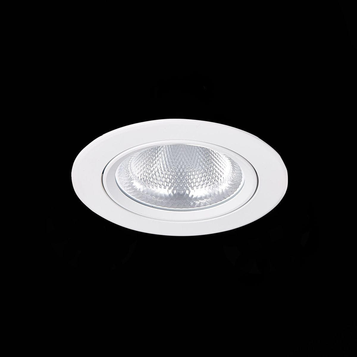 ST Luce ST211.538.24.36 Светильник встраиваемый Белый LED 1*24W 3000K 1 800Lm Ra80 36° IP20 D138xH88 220-240V — миниатюра 3