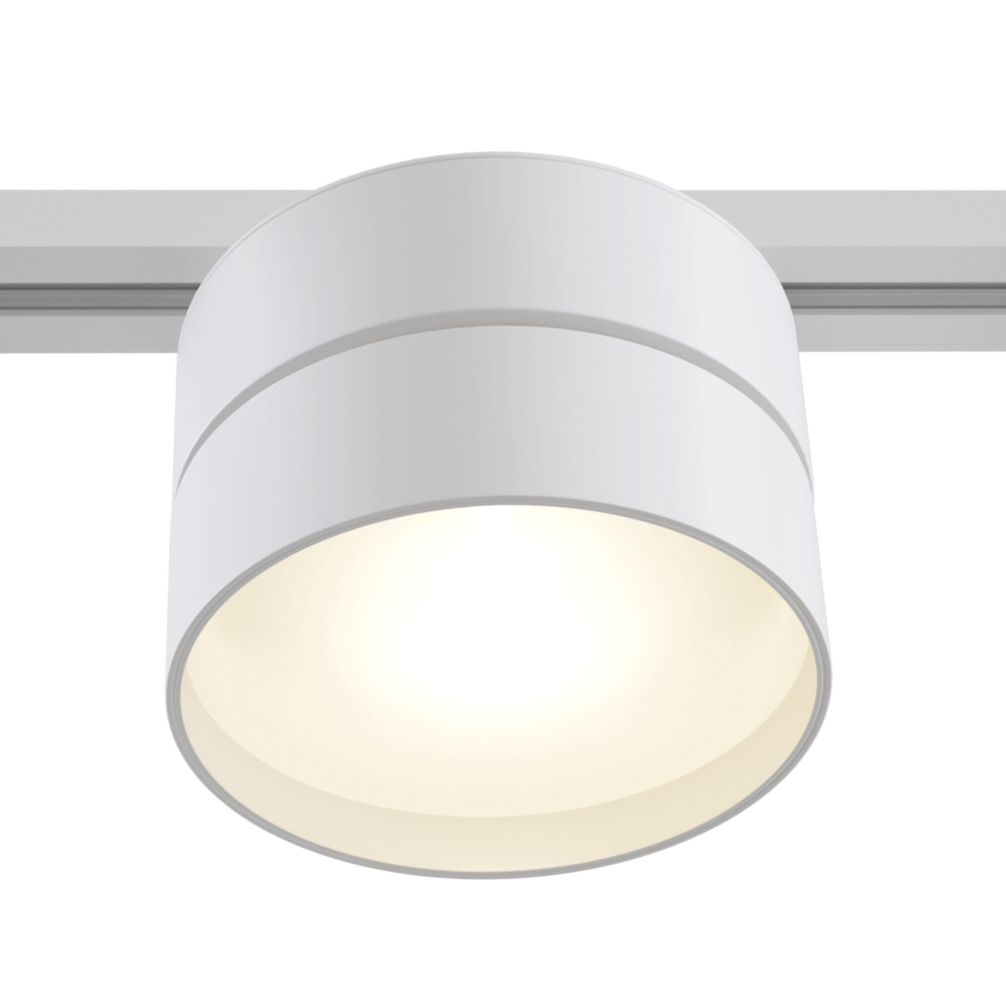 Maytoni Single phase track system Трековый светильник Белый TR007-1-18W3K-W4K — миниатюра 2