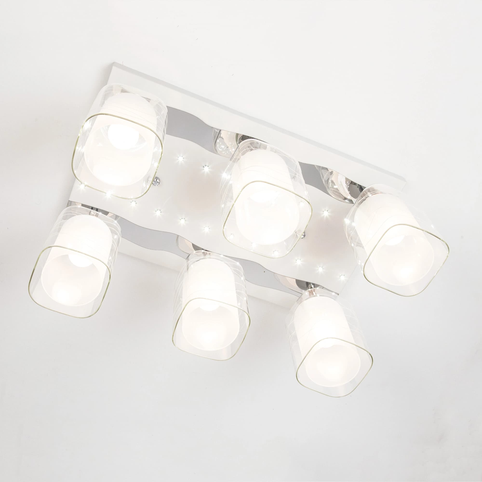 Citilux CL160261 Прима LED Белый+Хром Светильник Люстра — миниатюра 4